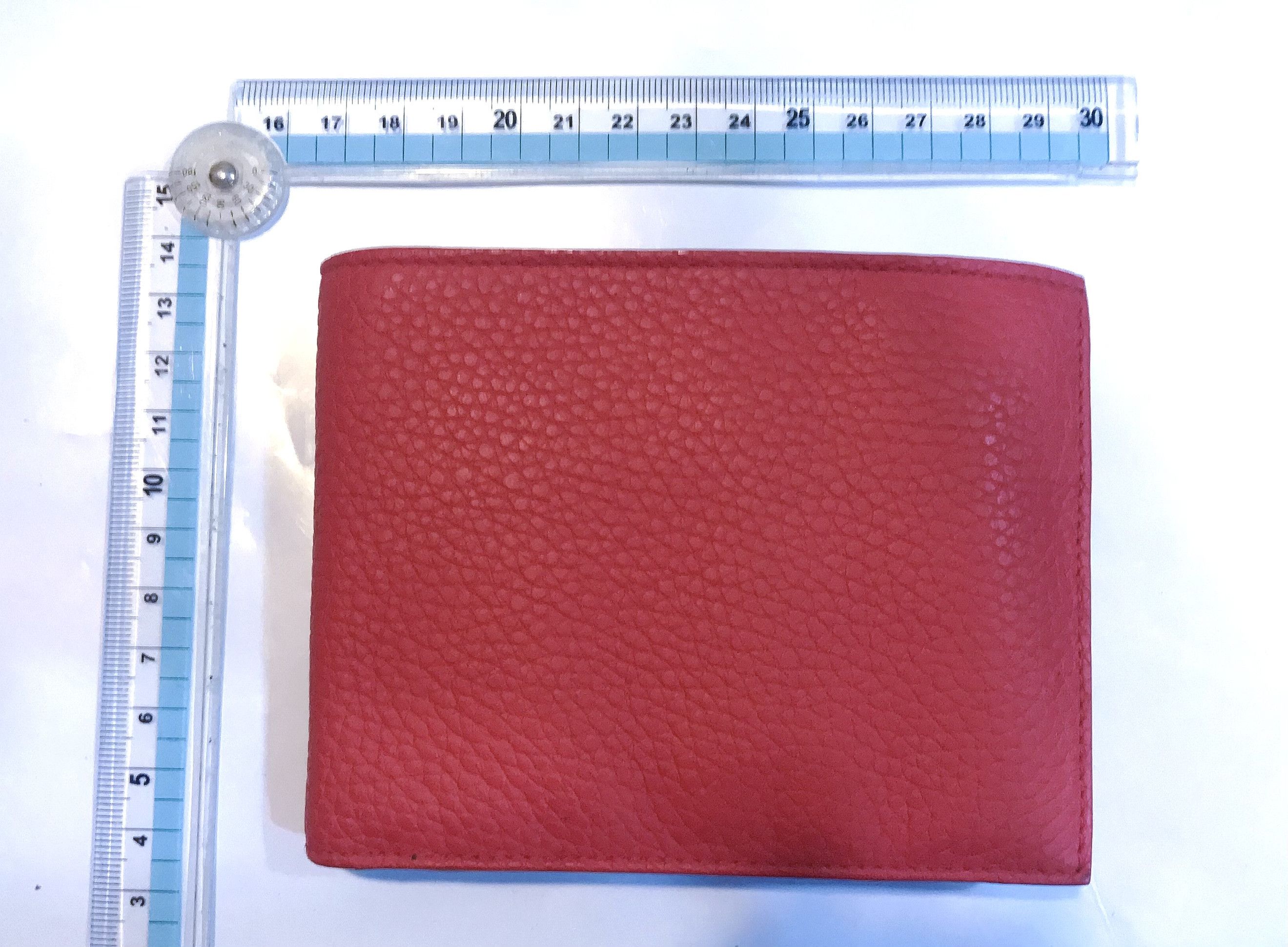 Bottega Veneta BOTTEGA VENETA Leather Bifold Red Short Wallet Size ONE SIZE - 10 Thumbnail
