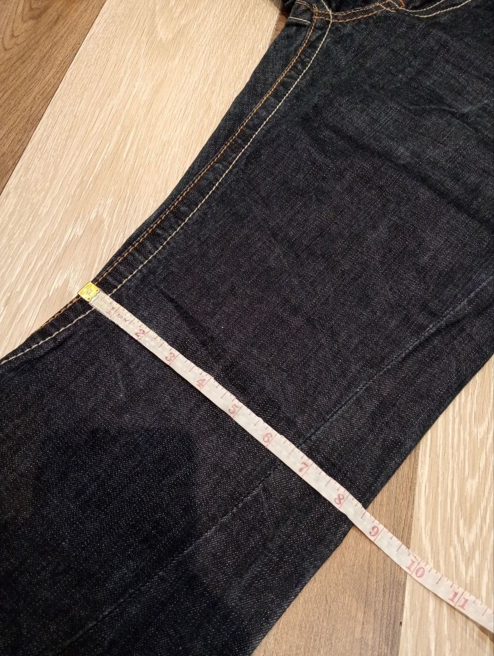 semanticdesign SEMANTIC DESIGN JAPAN INDIGO DENIM FLARED PANTS Size US 34 / EU 50 - 17 Thumbnail