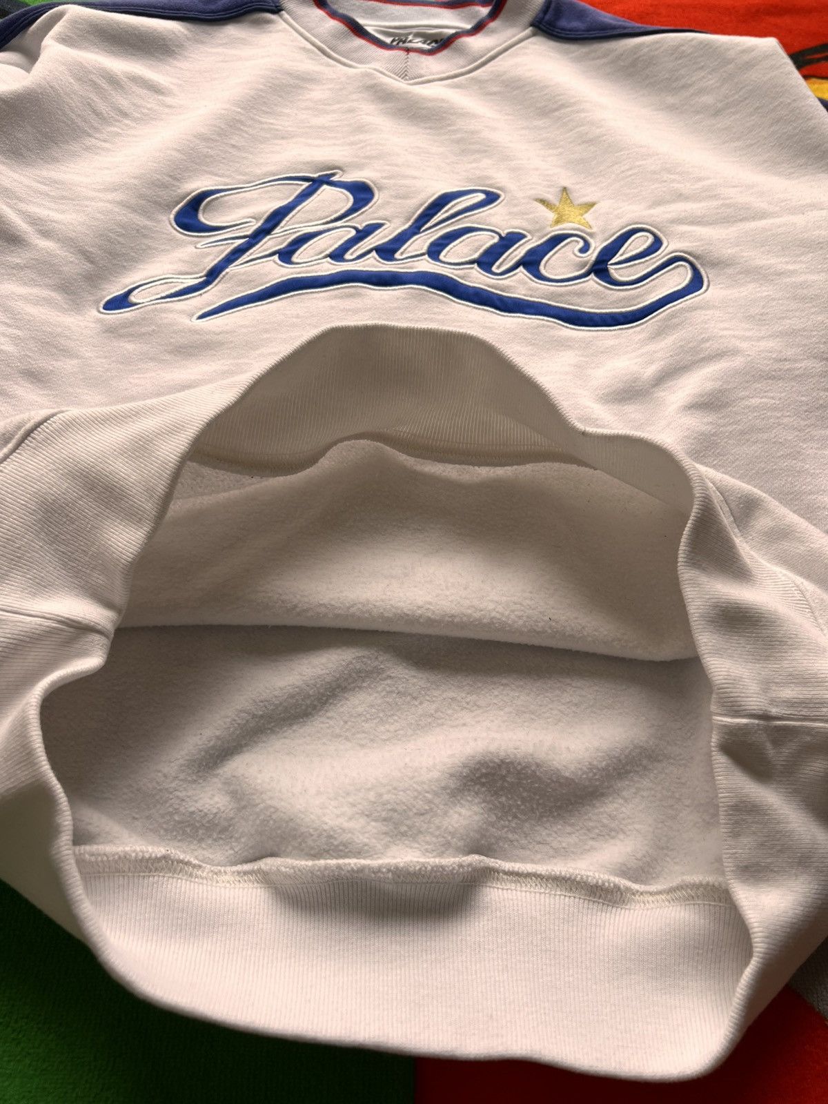 Palace L Palace Skateboards Star Script Crewneck Sweatshirt uk usa Size US L / EU 52-54 / 3 - 22 Thumbnail