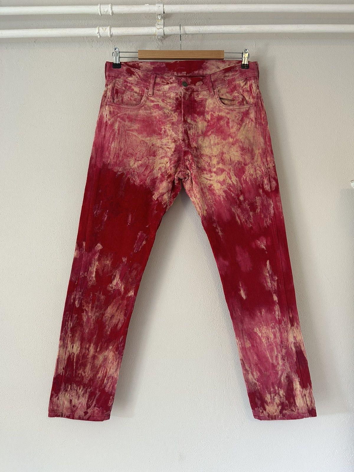 Gucci FW17 Gucci Tie Dye Corduroy Pants Size US 34 / EU 50 - 1 Thumbnail