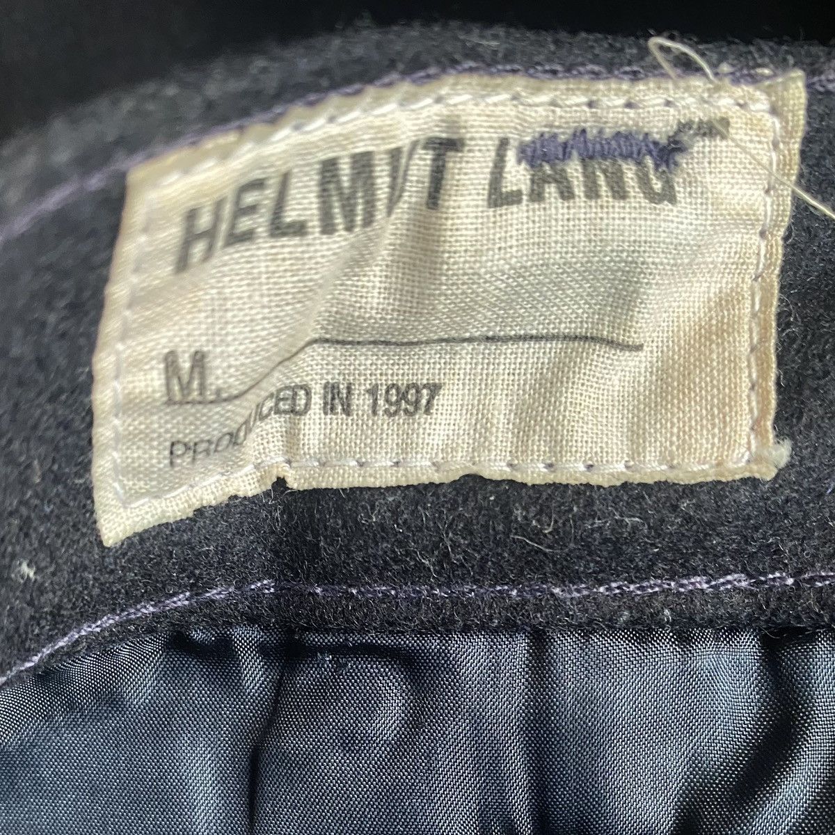Helmut Lang Archive Red Rubber Stripe Wool Jeans Size US 31 - 4 Thumbnail