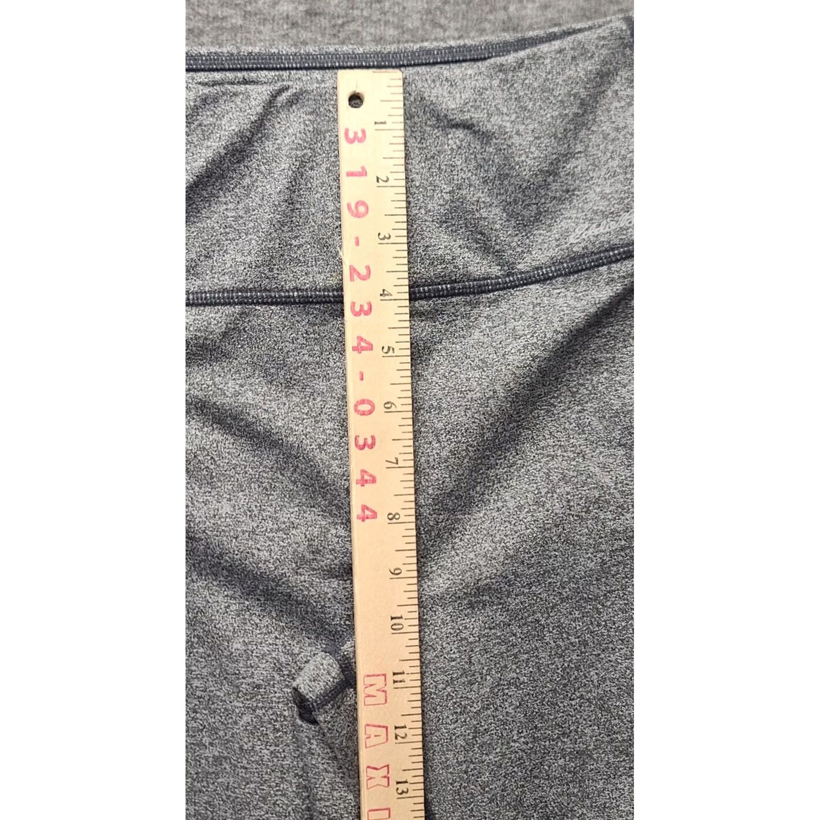 Eddie Bauer VINTAGE Eddie Bauer First Ascent Leggings Womens L Trail Performance Slim Fit High Rise Gray Polyester Spandex Media Pocket Athleisure Outdoor Size 36" / US 14 / IT 50 - 4 Thumbnail