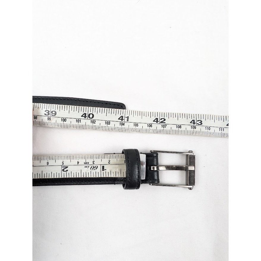 Saint Laurent Paris o1rshd1 Size: 105cm / Belt in Black Size 42 - 9 Thumbnail