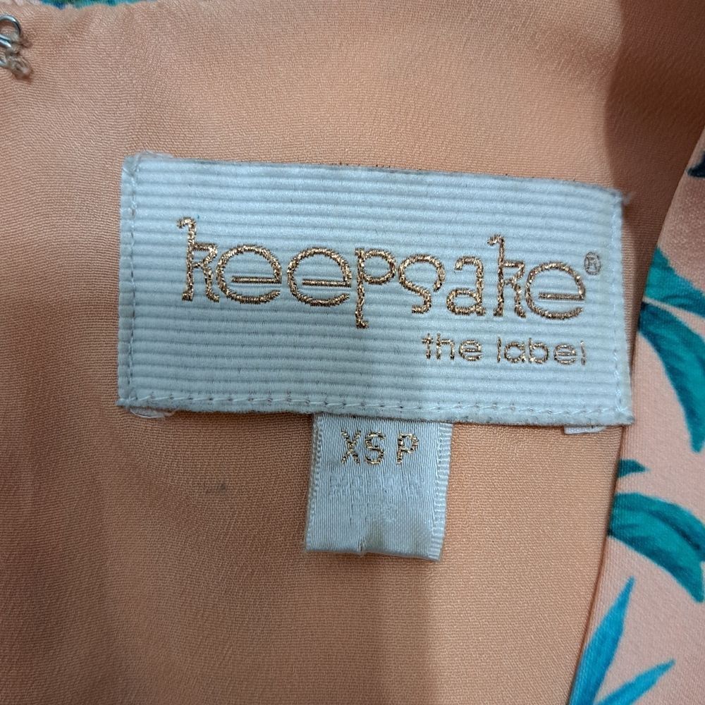 Anthropologie Keepsake The Label Anthropologie V Neck Sleeveless Floral Dr Size XS / US 0-2 / IT 36-38 - 5 Thumbnail