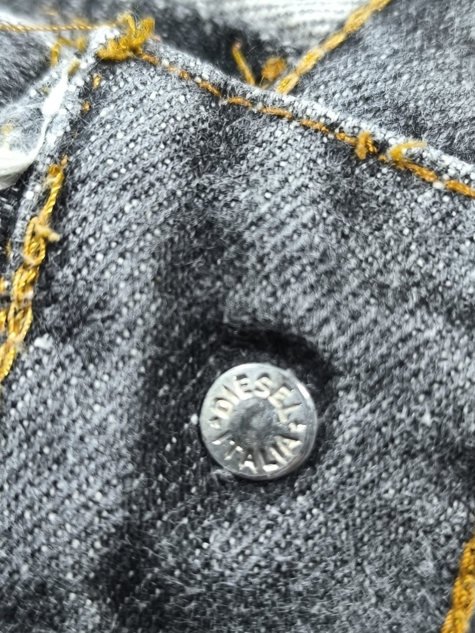 Diesel 90s Baggy Charcoal Grey Diesel Made in Italy Jeans Size US 32 / EU 48 - 7 Thumbnail