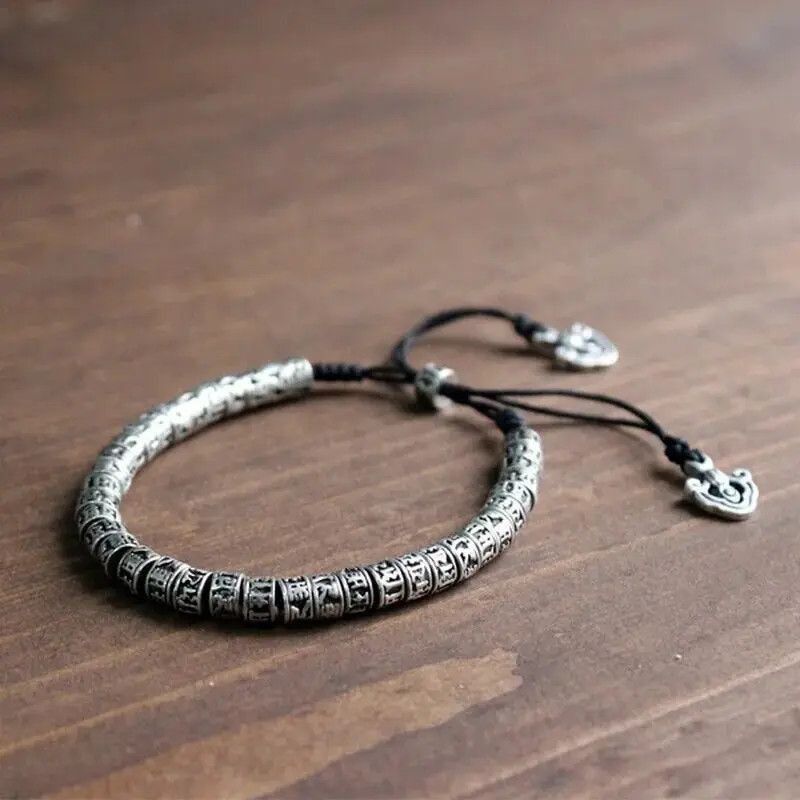 Jewelry Ancient Bracelet Gothic Tibetan Punk Beads Size ONE SIZE - 1 Thumbnail