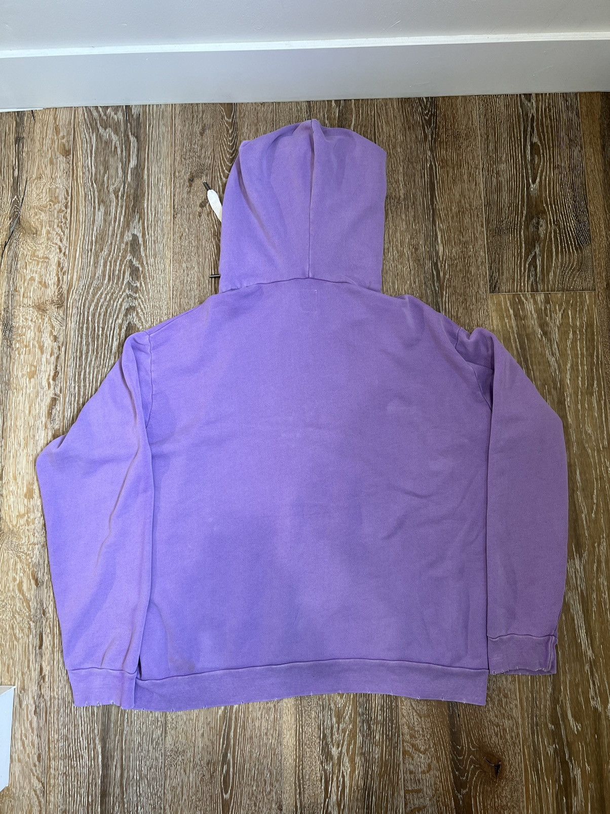 NSF Nsf distressed oversized baggy lavender hoodie Size S / US 4 / IT 40 - 2 Thumbnail