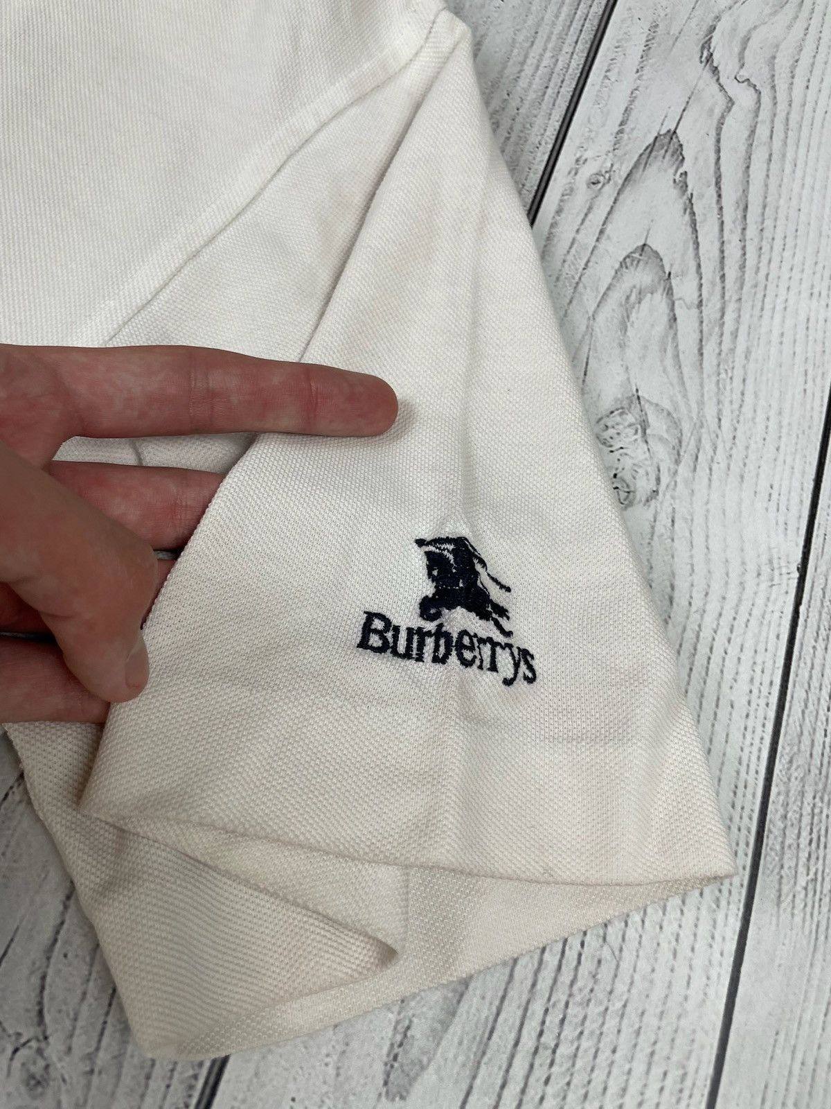 Burberry Vintage Burberry Golf polo rare size Xl Size US XL / EU 56 / 4 - 4 Thumbnail