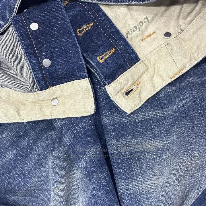 Balenciaga Balenciaga SS25 Embroidered Straight-Leg Denim Pants. Size US 27 - 5 Thumbnail