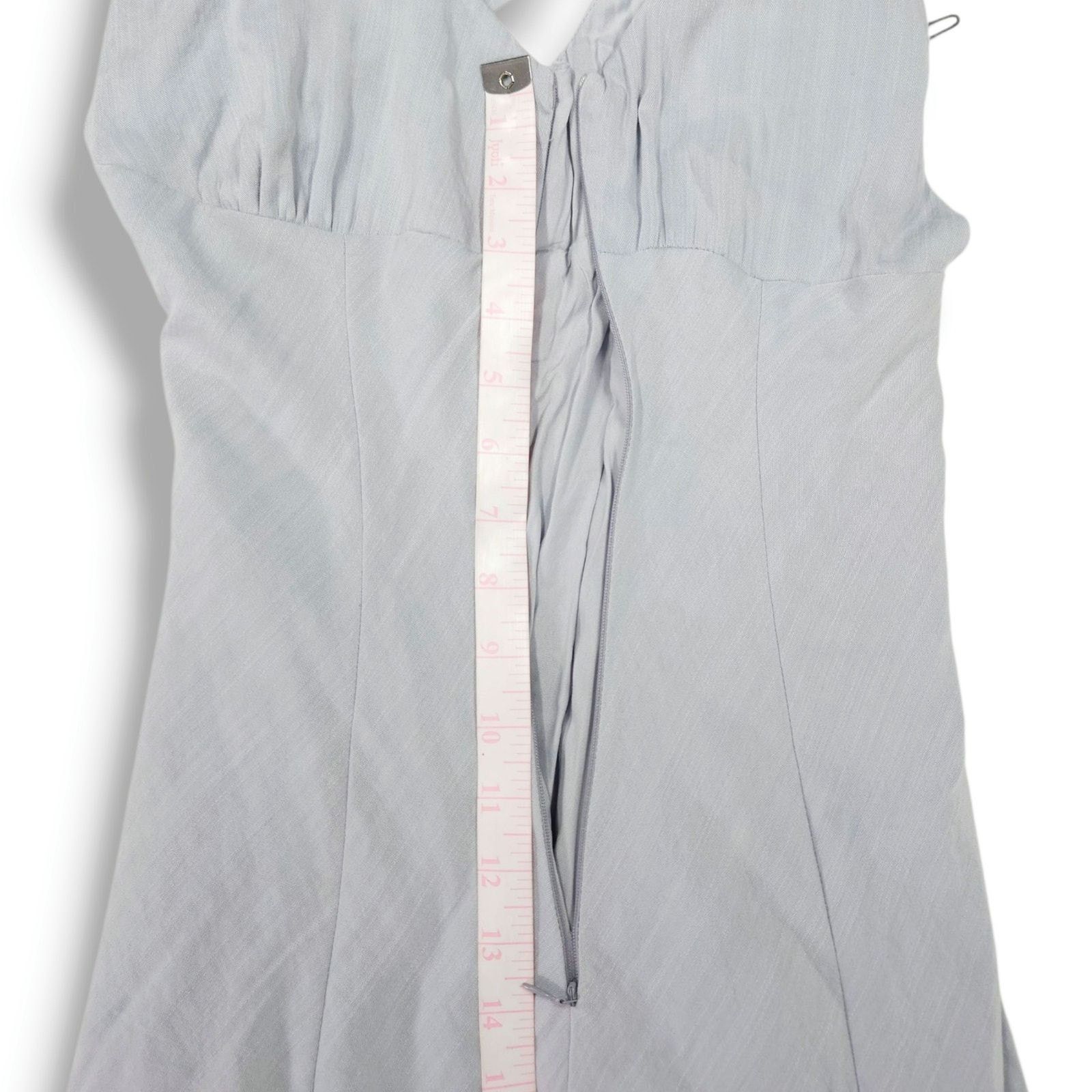 Other Le Lis Midi Dress Baby Blue M Elegant Luxury Summer Wedding Size M / US 6-8 / IT 42-44 - 7 Thumbnail