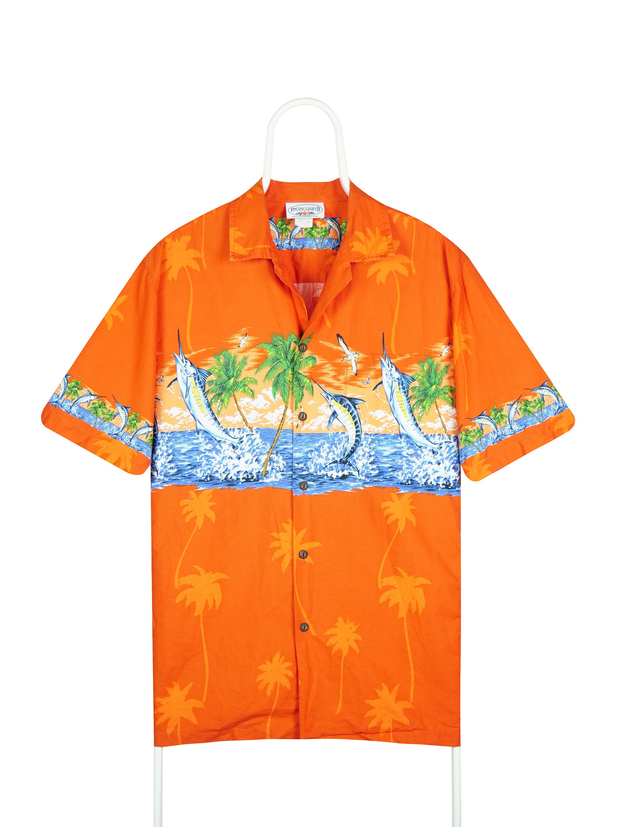 Vintage Pacific Legend American Vintage Hawaiian Shirt Size US L / EU 52-54 / 3 - 1 Thumbnail