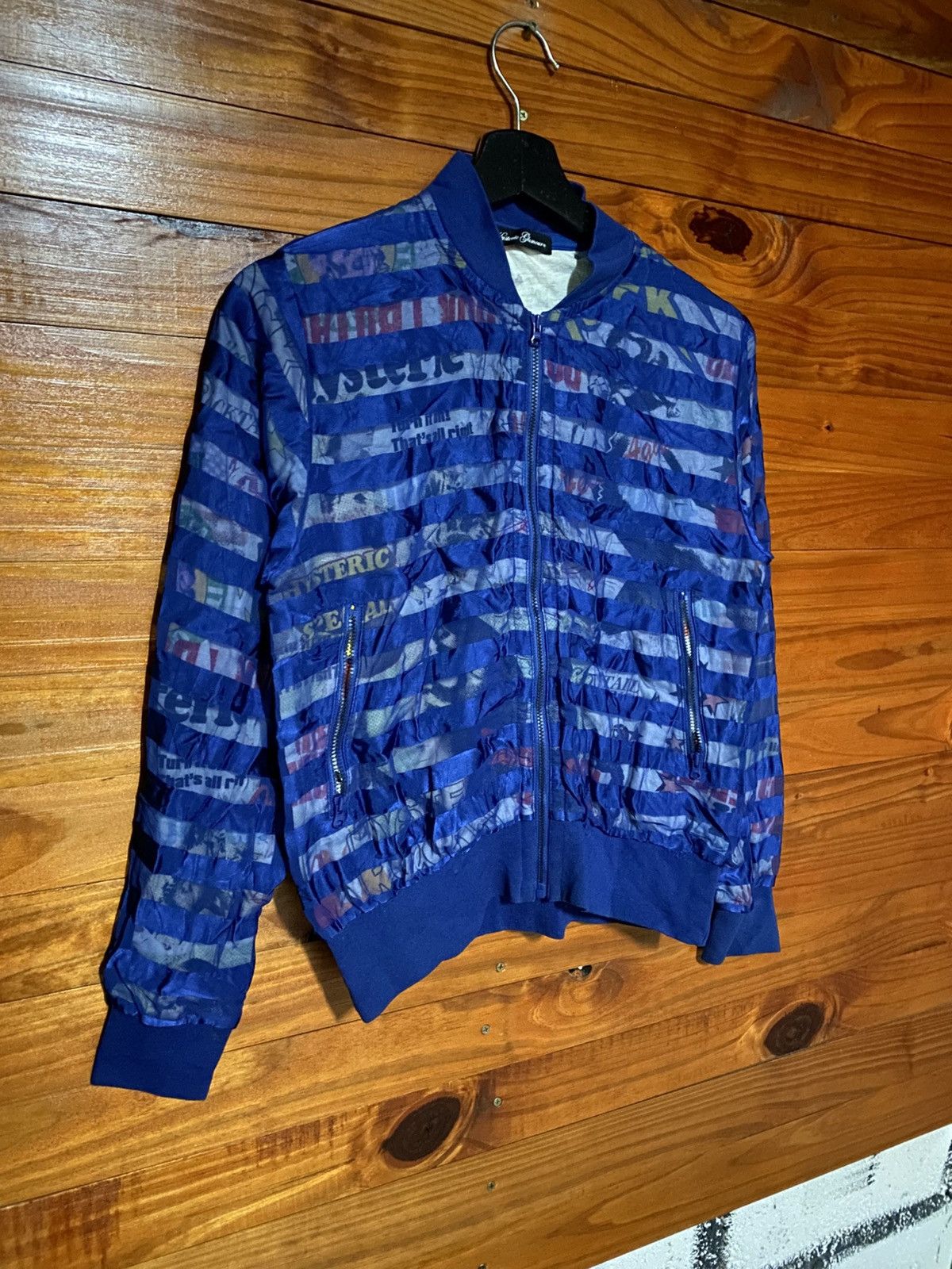 Hysteric Glamour Vintage Hysteric Glamour Graphic Bomber Jacket Blue Archive Size US S / EU 44-46 / 1 - 5 Thumbnail