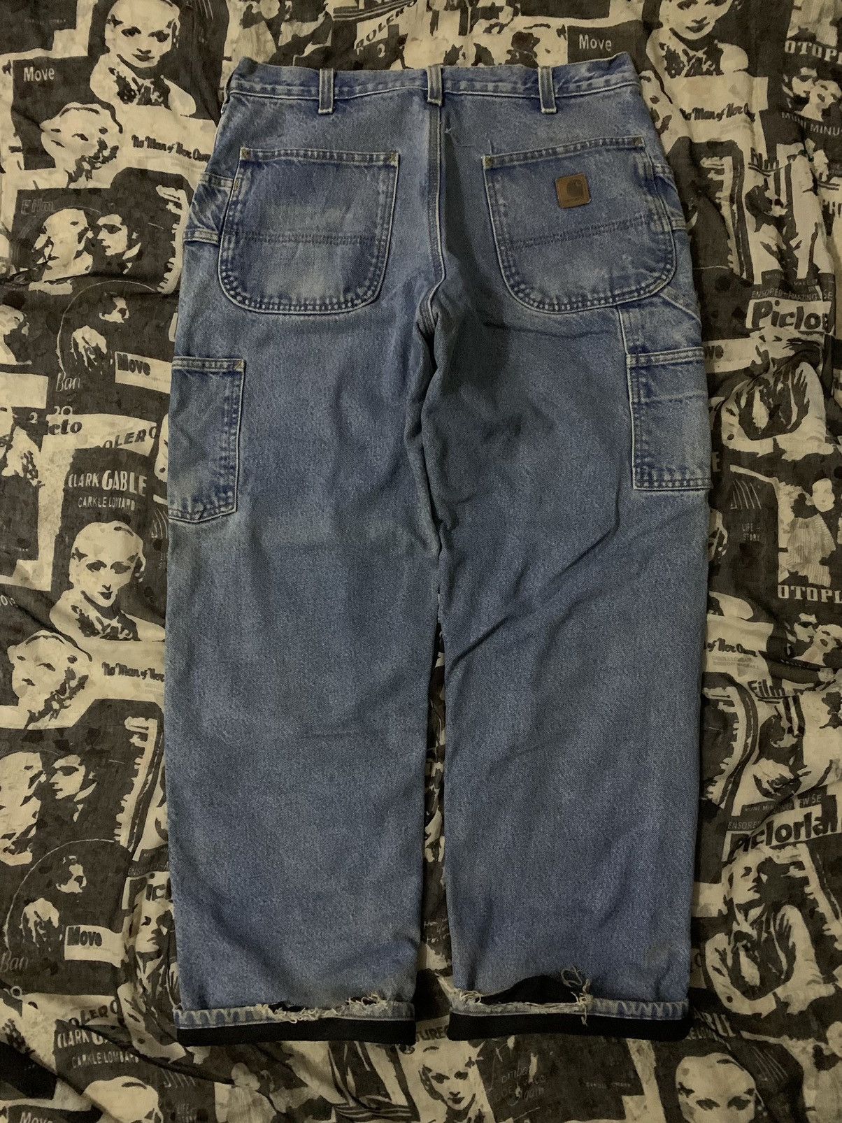Carhartt Carhartt Carpenter Denim Size US 33 - 2 Thumbnail