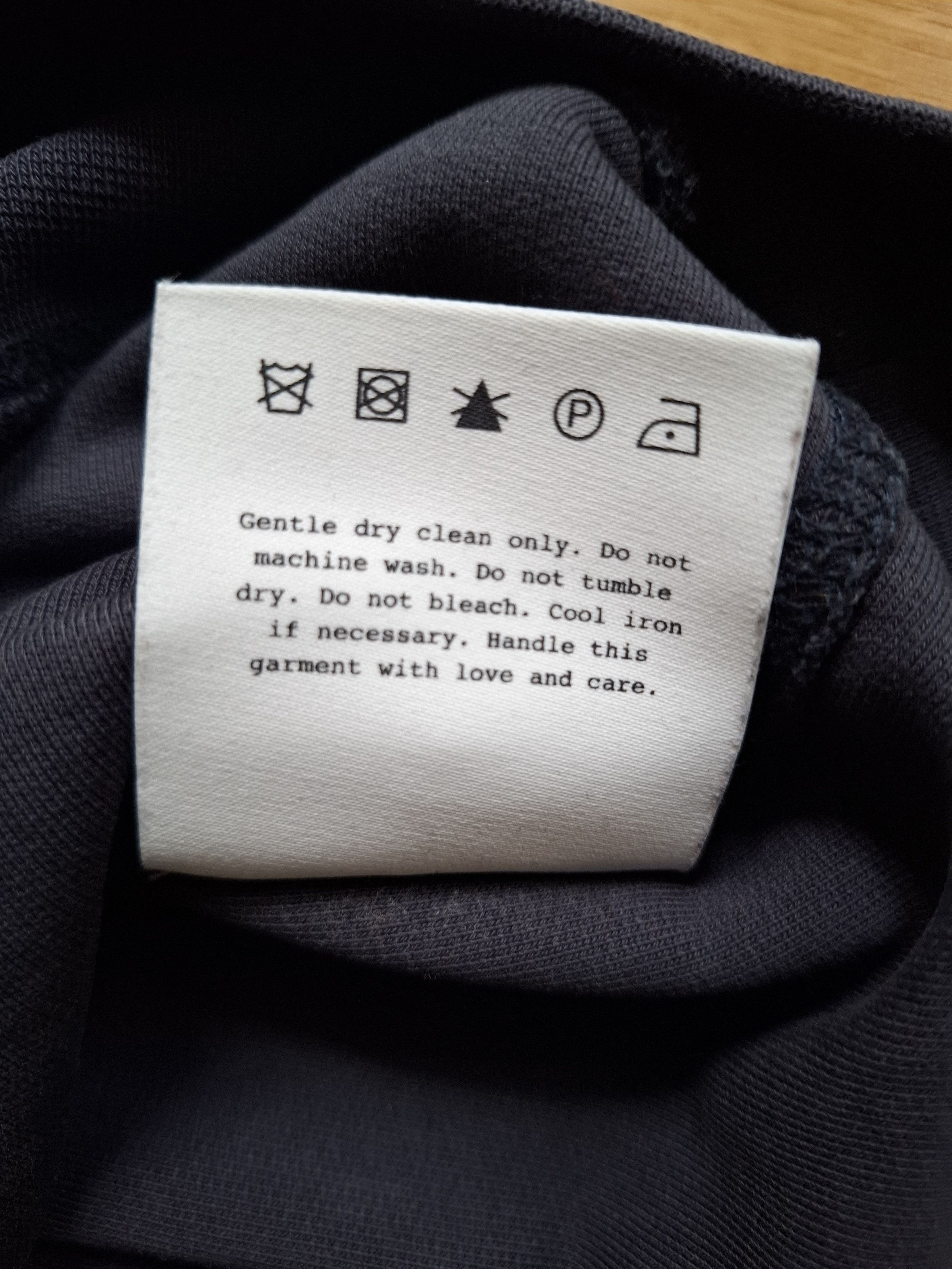 Tres Bien Navy blue Reversed sweatshirt Size US M / EU 48-50 / 2 - 6 Thumbnail