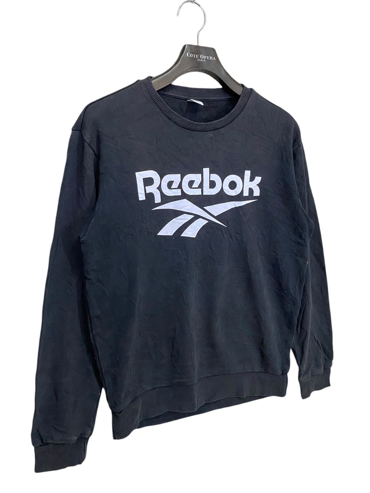 Reebok × Vintage Y2k reebok spell out sweatshirt crewneck jumper size like Size US L / EU 52-54 / 3 - 3 Thumbnail
