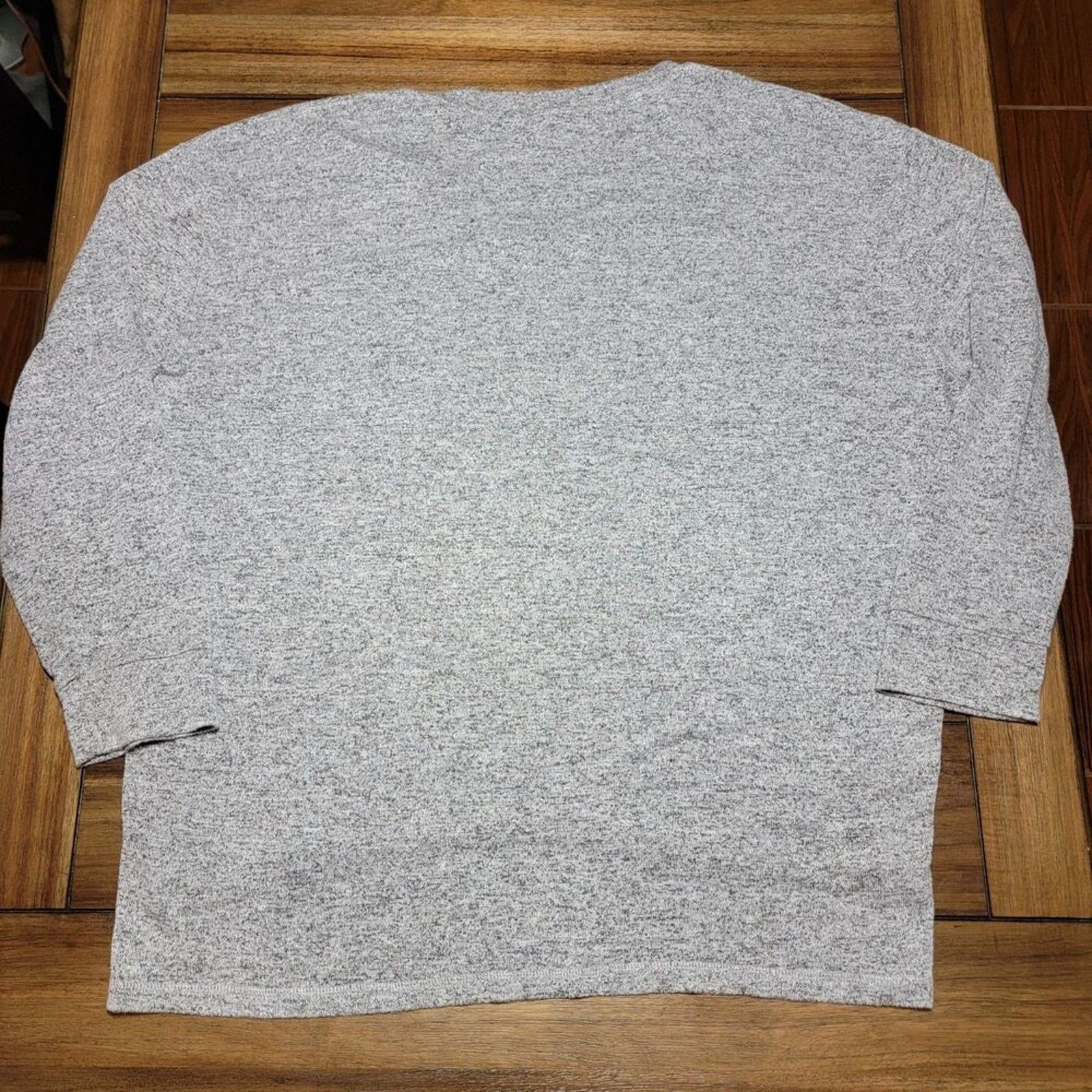 Other Buc-ee's LS Grey Knit V-Neck Oversized Sweater - Size XL Size XL / US 12-14 / IT 48-50 - 4 Thumbnail