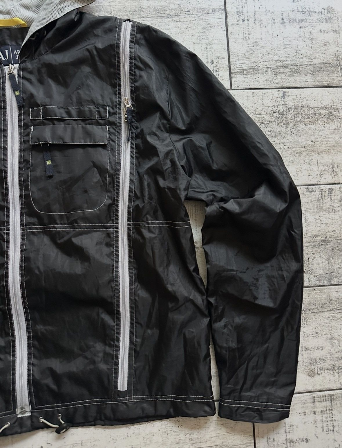 Armani vintage Armani Jeans y2k ventilated technical jacket 00s Size US L / EU 52-54 / 3 - 9 Thumbnail