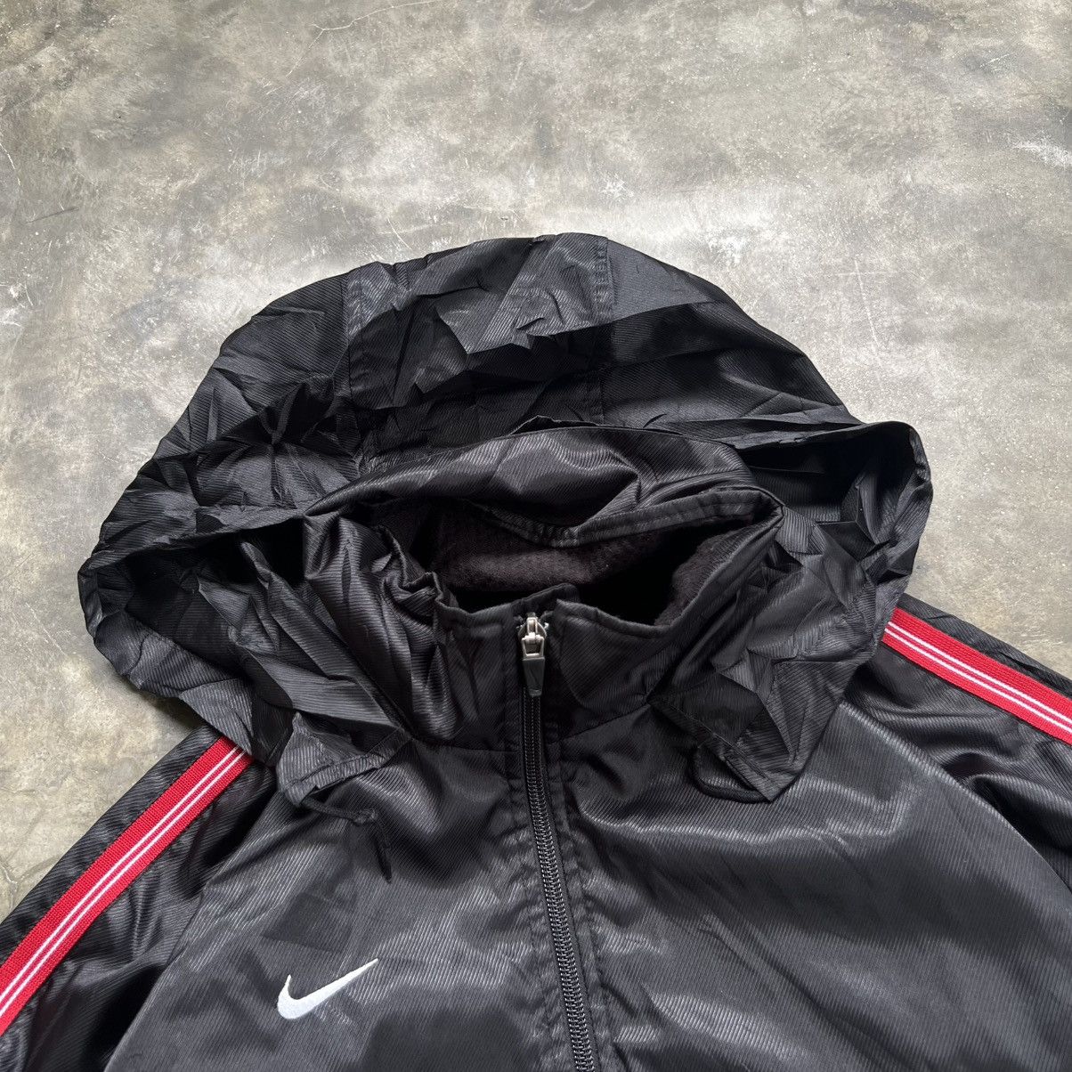 Nike 2000s Nike Hidden Hoodie Zip Jacket Size US S / EU 44-46 / 1 - 4 Thumbnail