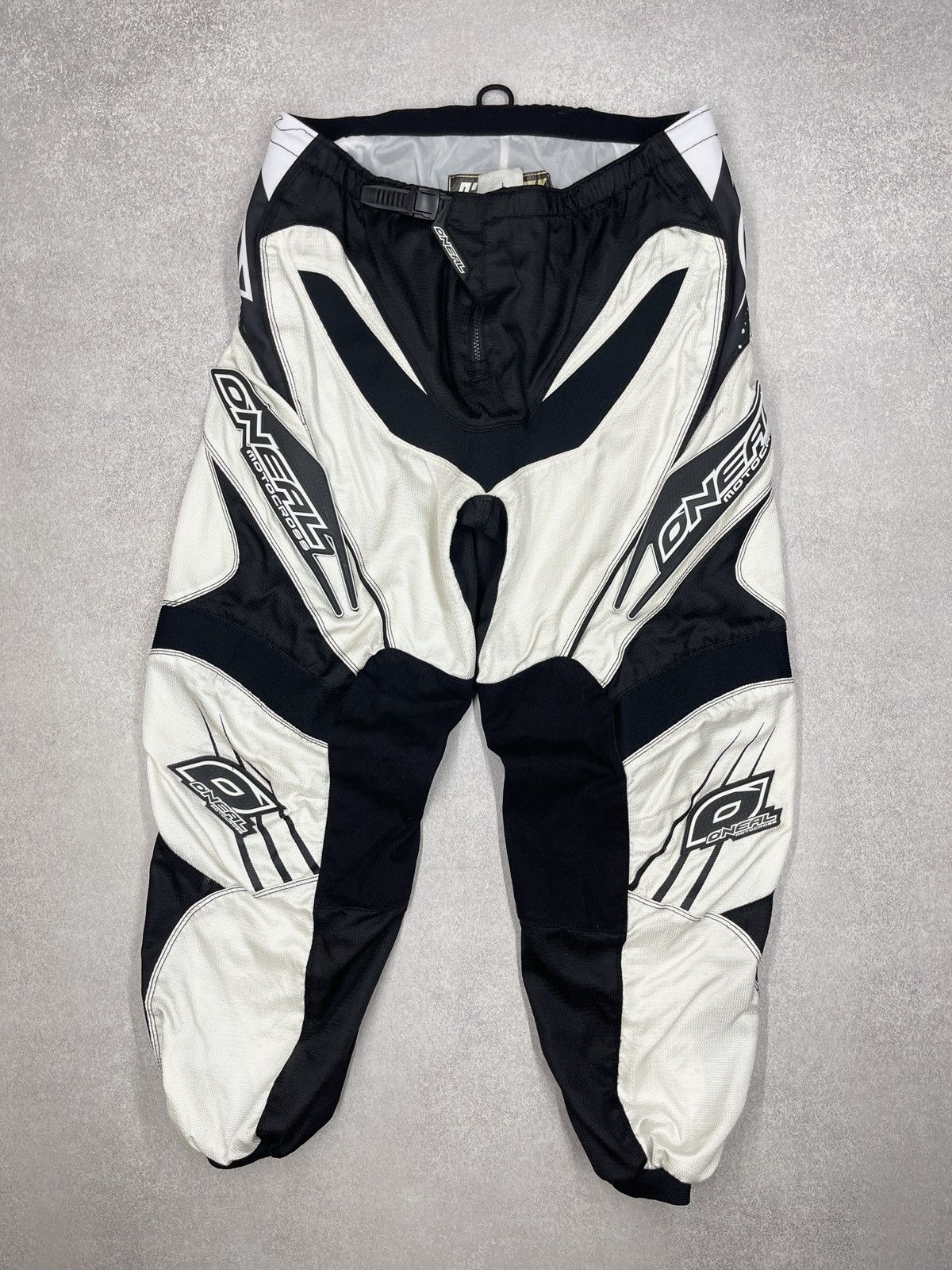 O'Neill Mens Oneal MX Element Motocross Pants Racing Black/White Size US 36 / EU 52 - 2 Thumbnail