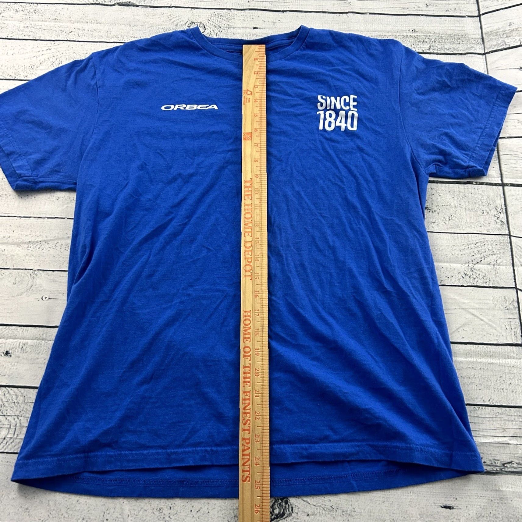 Vintage Orbea T-Shirt Short Sleeve Men L Blue Size US L / EU 52-54 / 3 - 2 Thumbnail