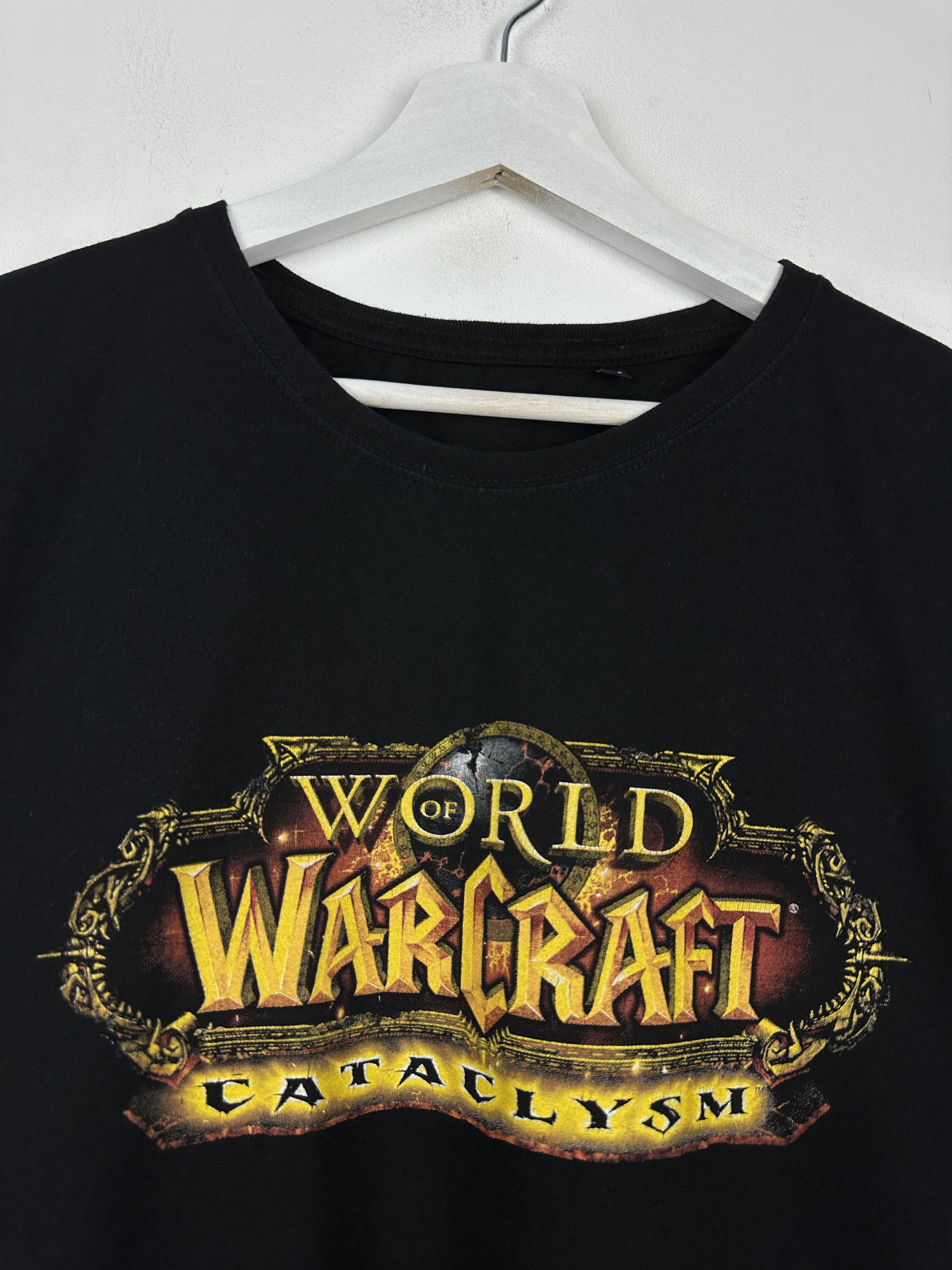 Vintage World Of Warcraft Cataclysm WOW Game Promo Graphic T Shirt Size US XL / EU 56 / 4 - 3 Thumbnail
