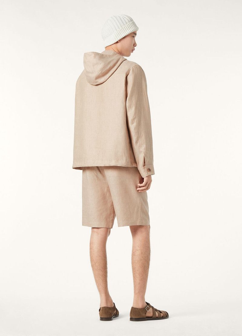 Loro Piana o1w1db10226 FAP0615 Dennis Blouson Jacket in Beige Size US L / EU 52-54 / 3 - 5 Thumbnail