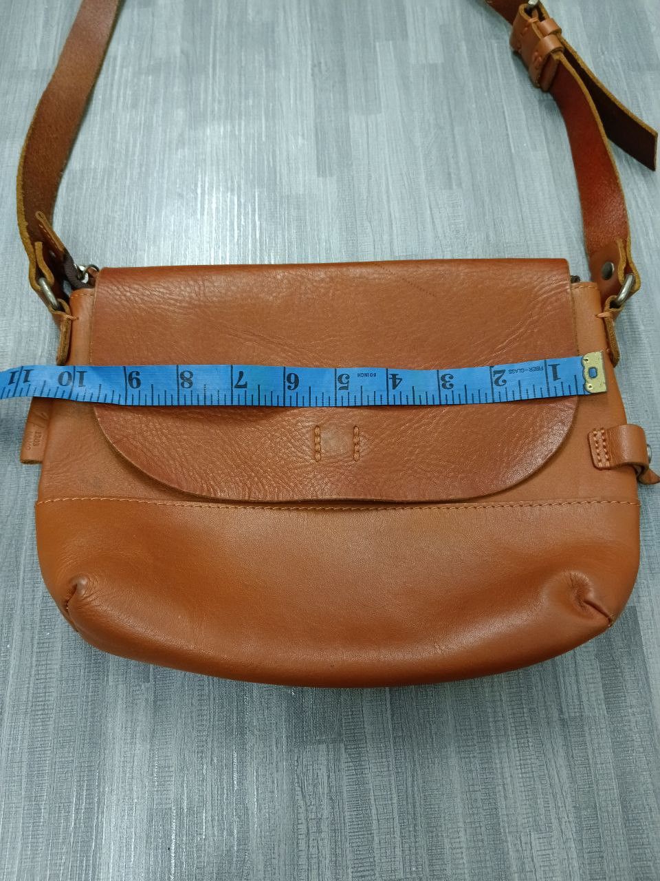 Leather H. 1203 MANO FECE LEATHER SLING/CROSSBODY Size ONE SIZE - 4 Thumbnail