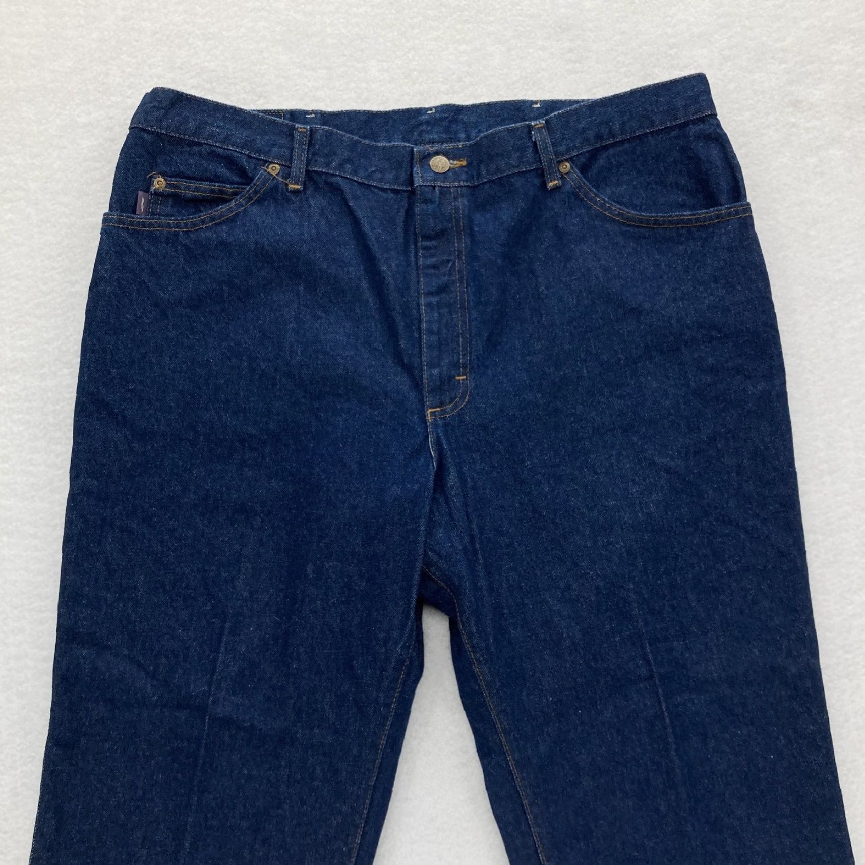 Lee VINTAGE Lee Riders Jeans Mens 42x30 Blue Denim Regular Straight USA Union Made Size US 42 / EU 58 - 3 Thumbnail