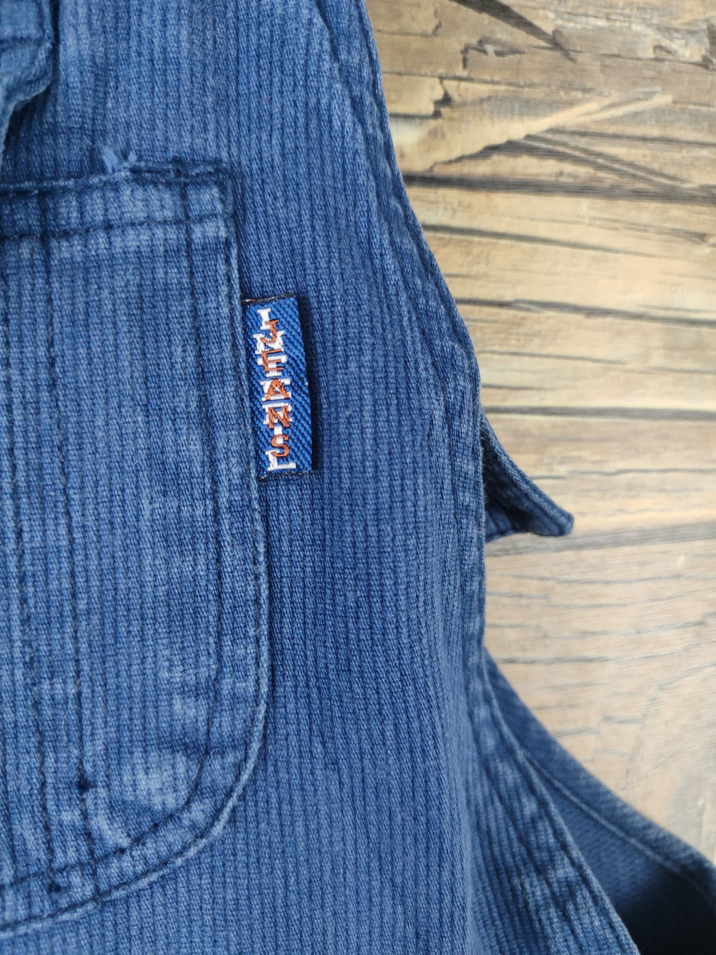 Japanese Brand × Vintage Vintage Streetwear by Inter Long Blue Denim Jumpsuits Size 28" / US 6 / IT 42 - 3 Thumbnail
