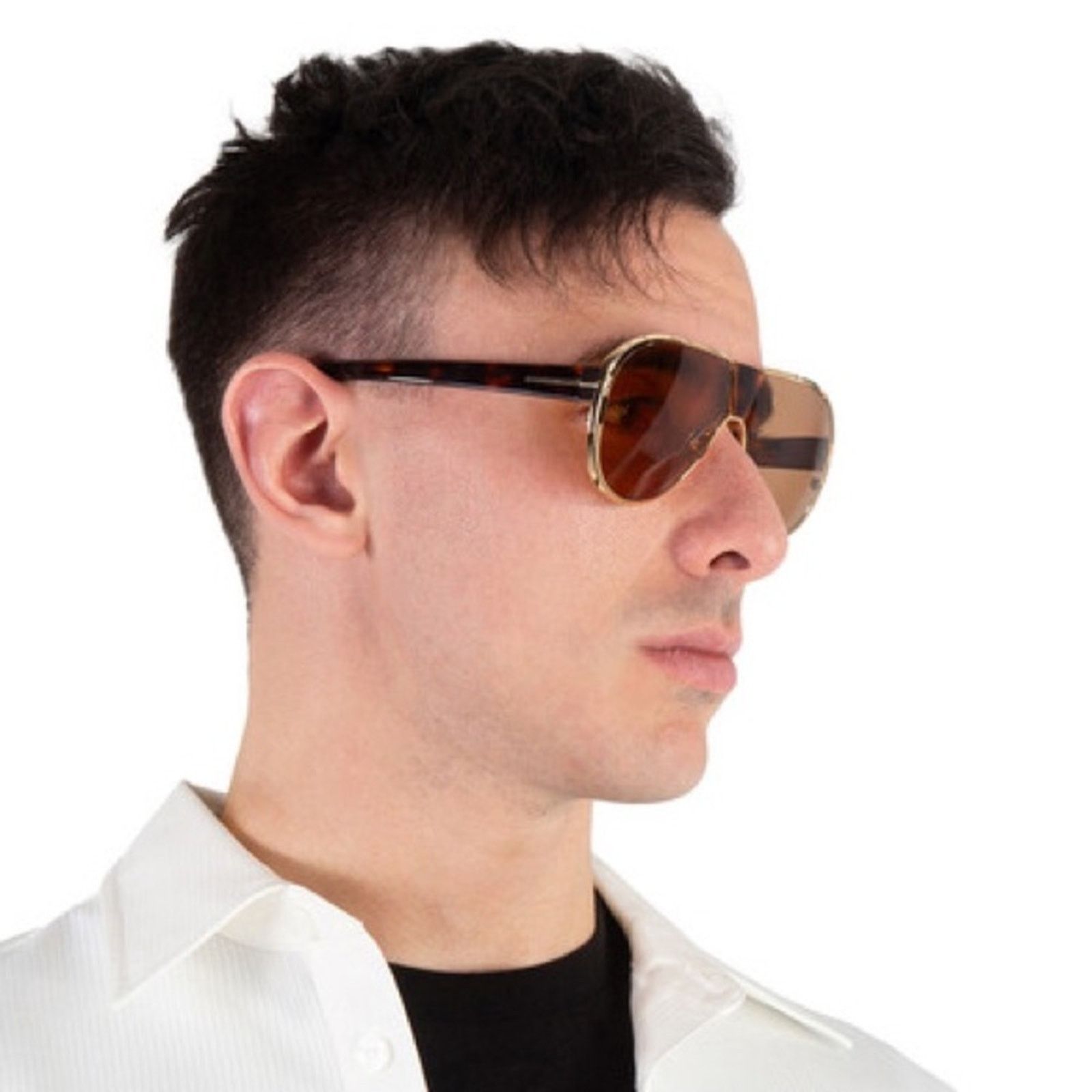 Tom Ford New, Tom Ford Sunglasses TF1072 30E Vincenzo, Authentic Size ONE SIZE - 2 Thumbnail