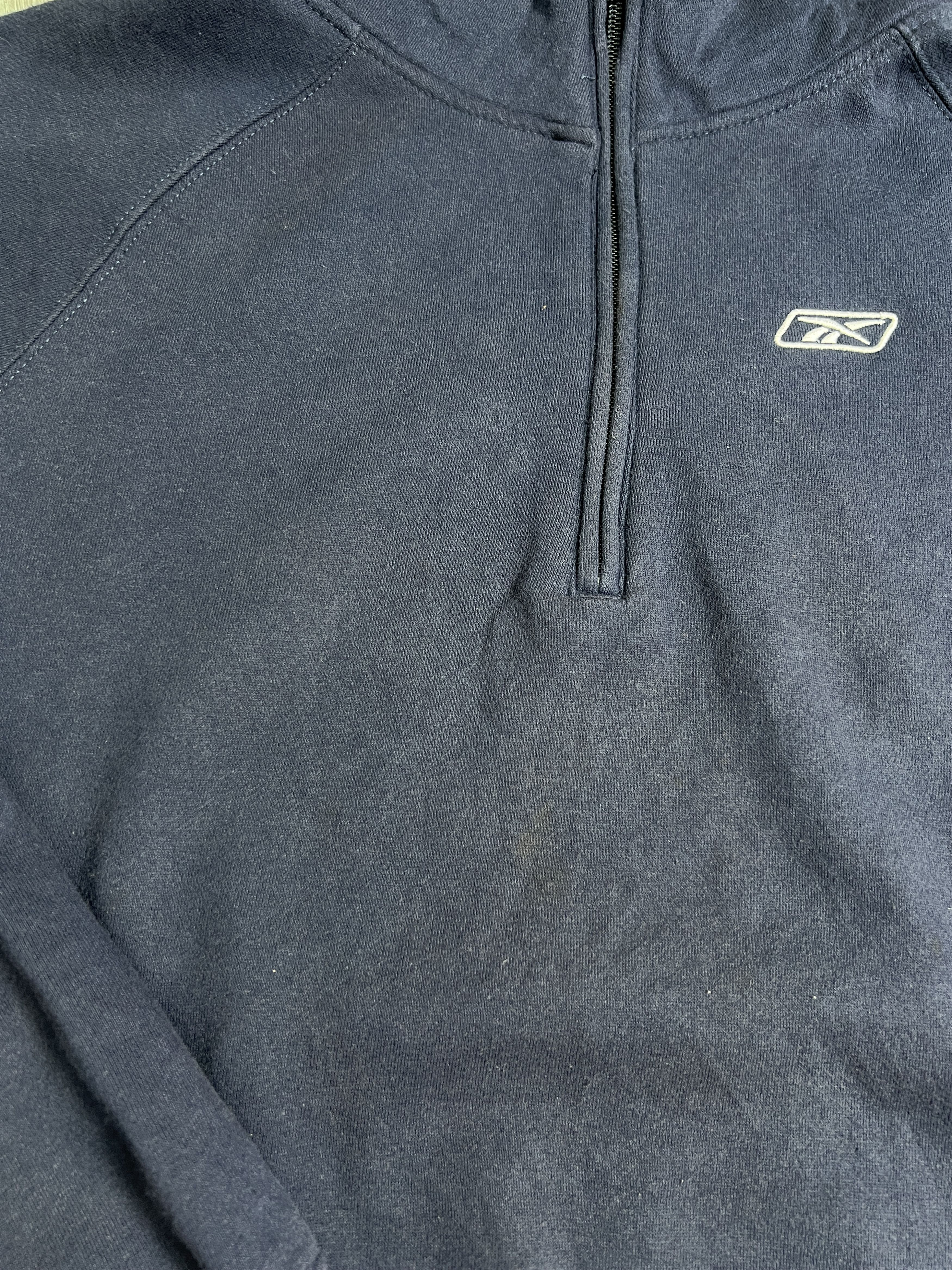 Reebok Vintage Reebok Mini Logo Half-Zip Sweatshirt (L) JKA158 Size US L / EU 52-54 / 3 - 10 Thumbnail