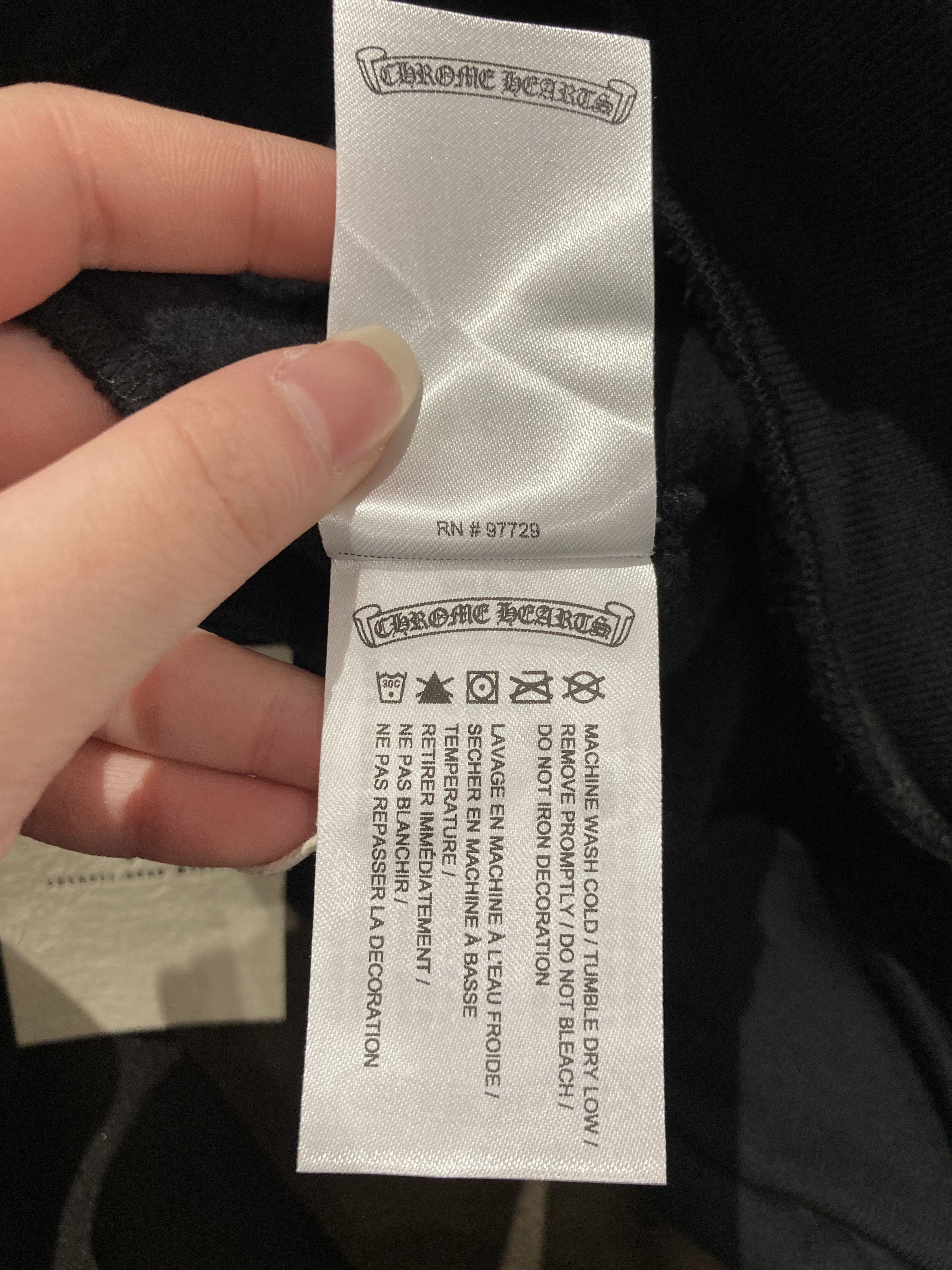 Chrome Hearts Chrome Hearts NYC Scroll Logo Zip Up Hoodie Size US XL / EU 56 / 4 - 13 Thumbnail