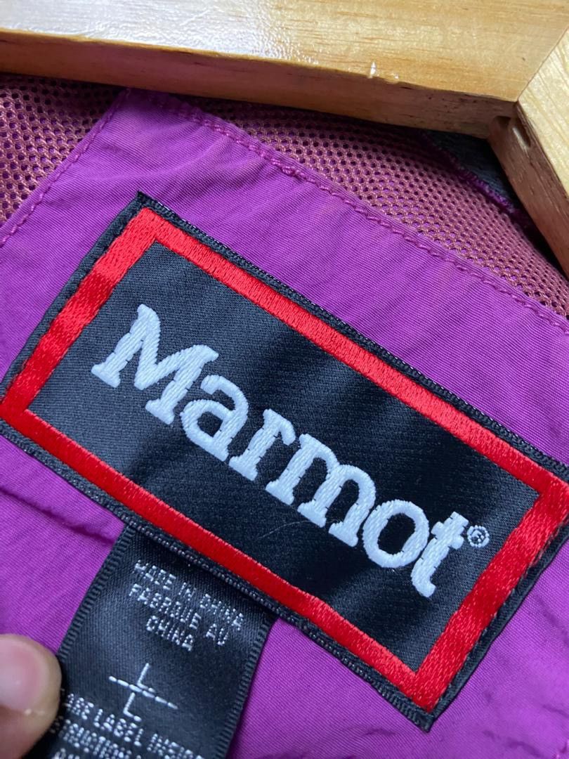 Marmot MARMOT Brand Full Zip Light Windbreaker Jacket (196) Size US L / EU 52-54 / 3 - 3 Thumbnail