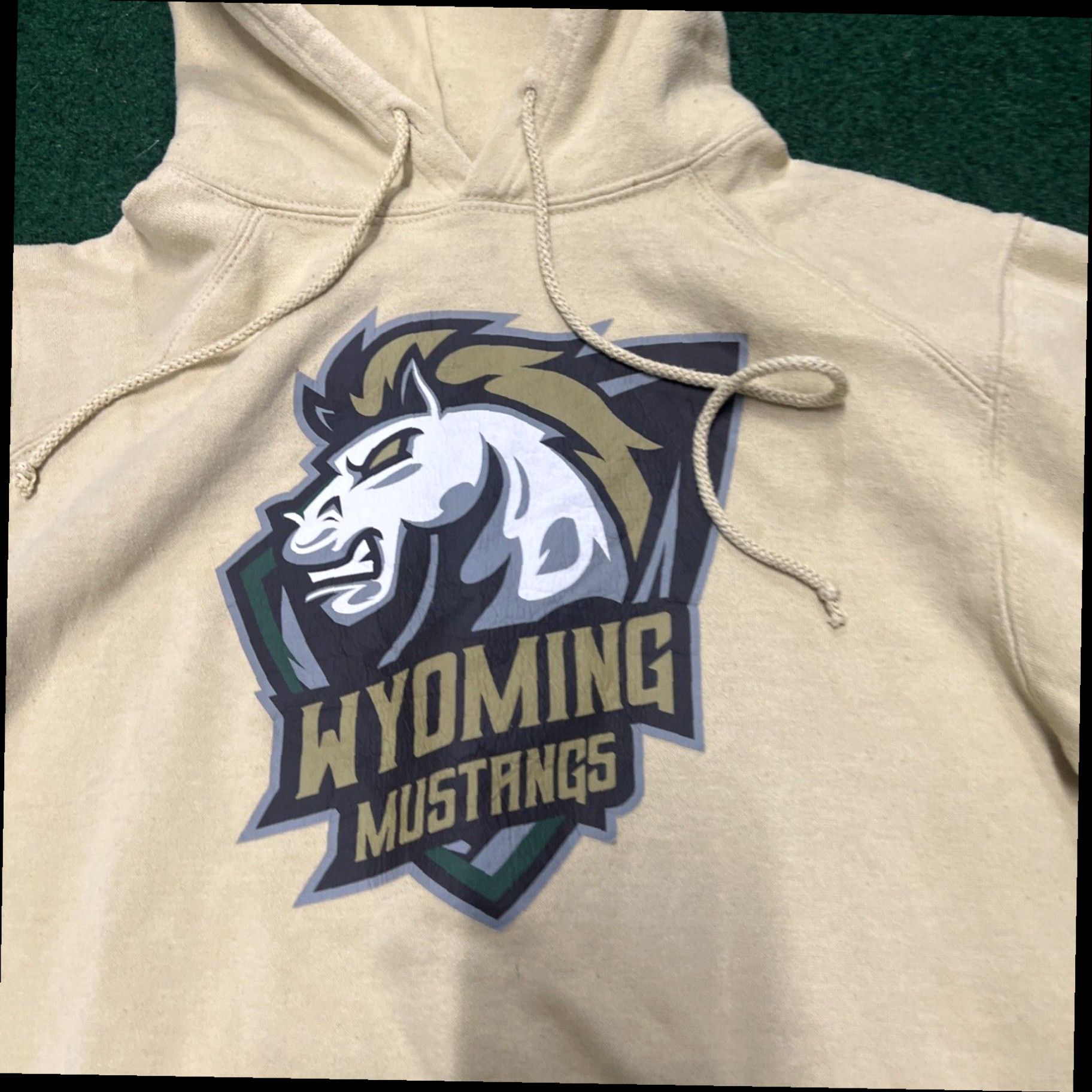 Vintage Vintage Wyoming Mustangs Hoodie Sweatshirt Adult Small Football Size US S / EU 44-46 / 1 - 2 Thumbnail