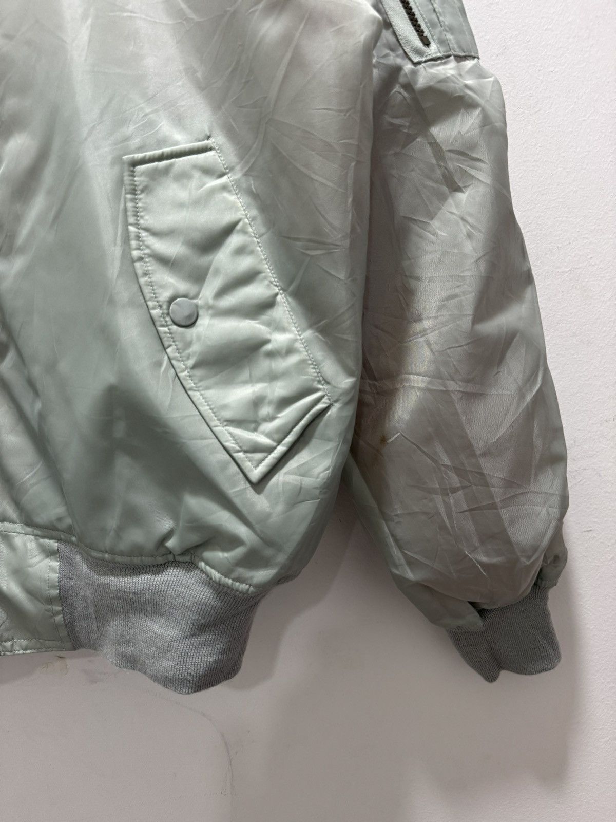 Vintage VINTAGE MILITARY STYLE KANYE WEST BOMBER JACKET Size US L / EU 52-54 / 3 - 6 Thumbnail
