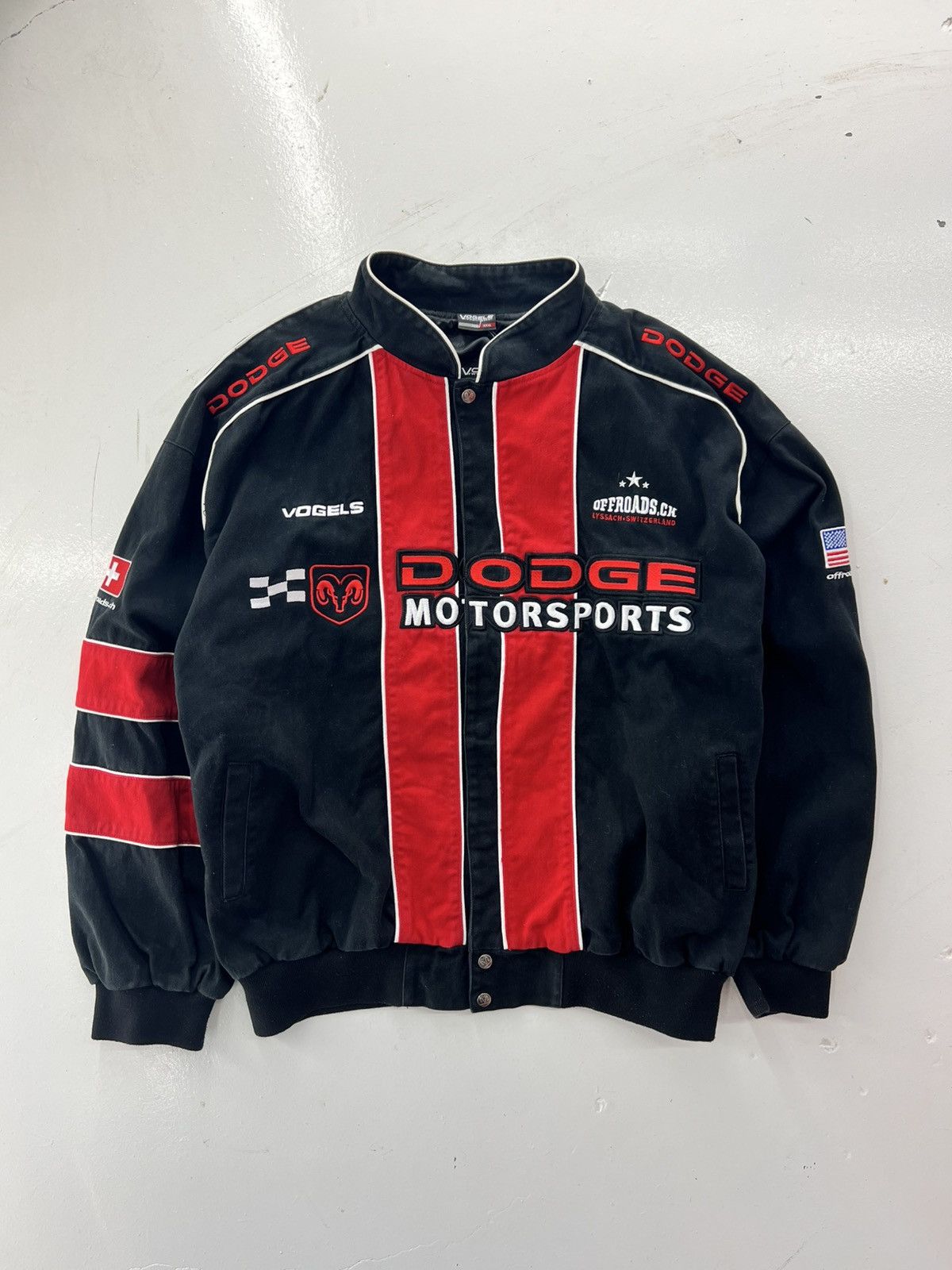 ◉DODGE◉Racing Jacket◉souvenir◉ Vintage Dodge Motorsports