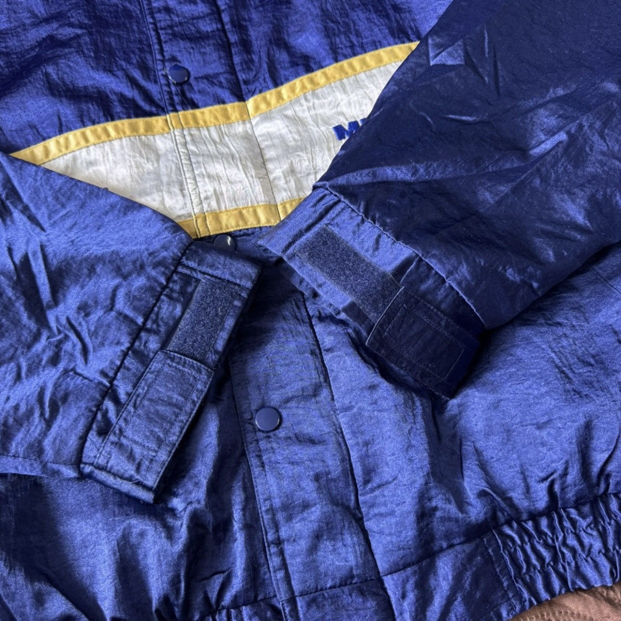 Japanese Brand Vintage 90s Michelin Racing Jacket Big Logo Bibendum Size US XL / EU 56 / 4 - 6 Thumbnail