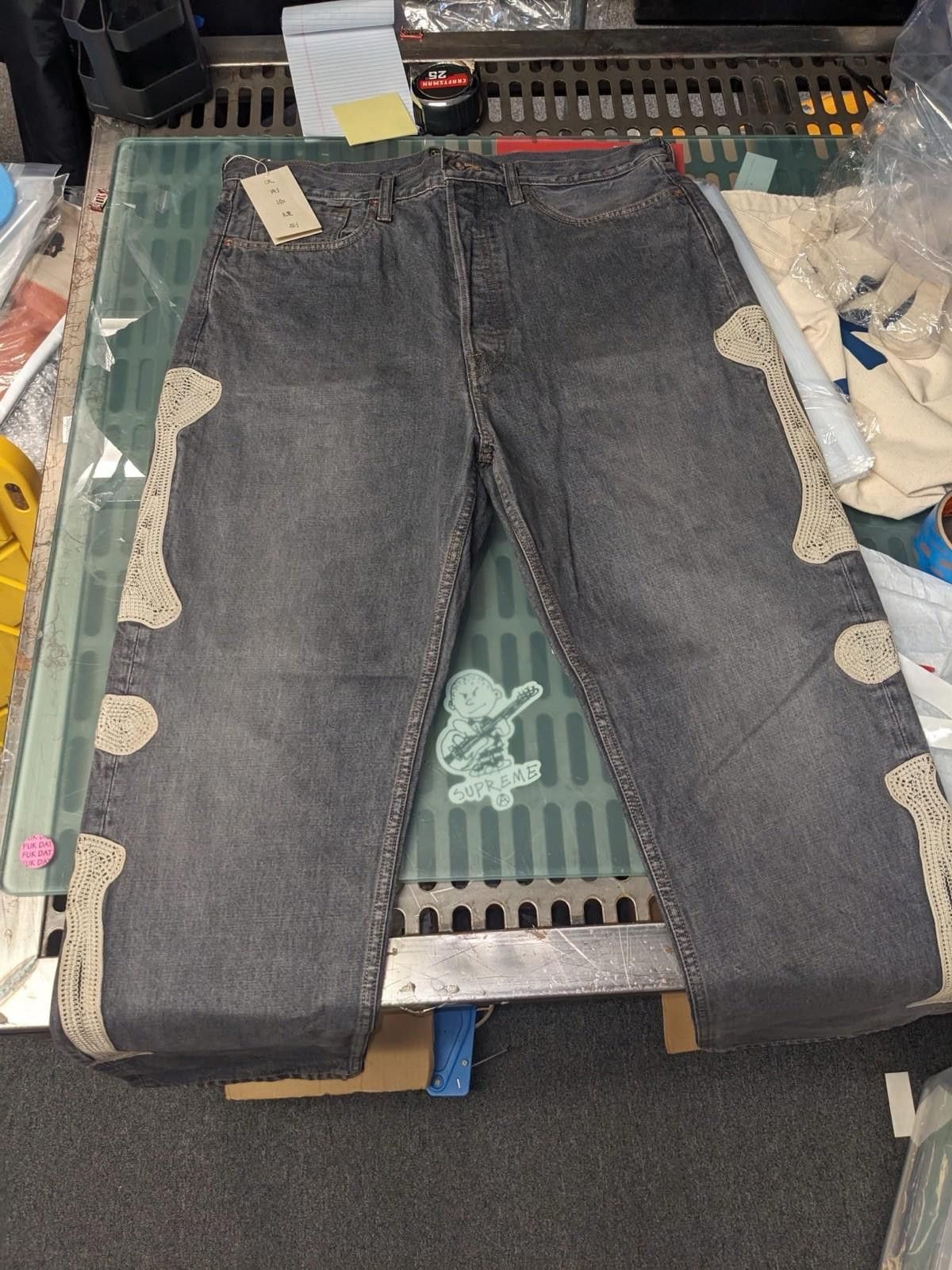 Kapital Kapital 14oz Black Mexican Tuxedo Denim Bone 5p Okabilly 38 Size US 38 / EU 54 - 5 Thumbnail