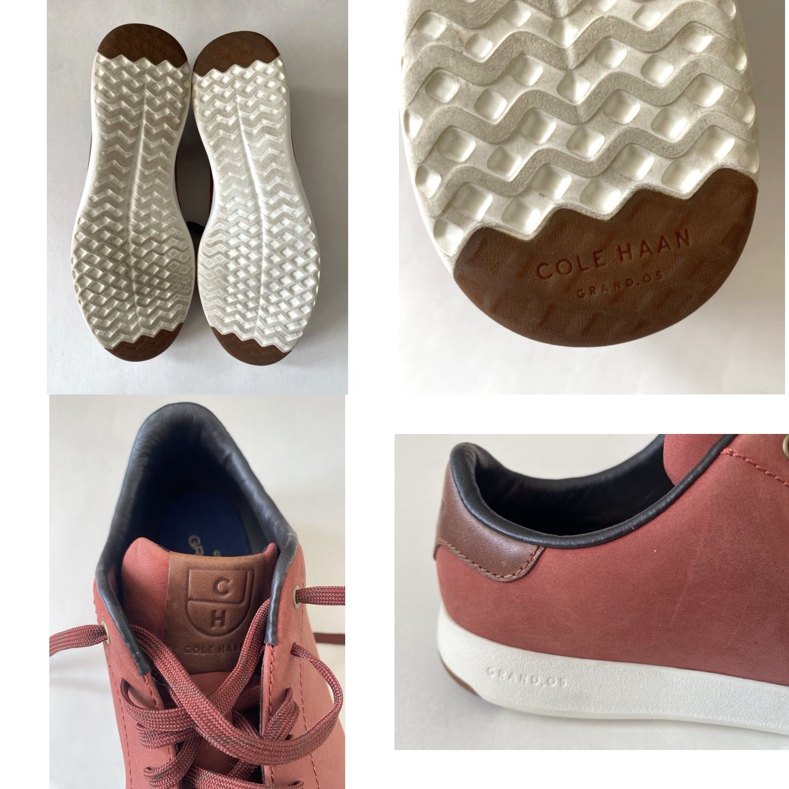 Cole Haan Cole Haan GrandPro Men’s Leather Sneakers Maroon Nubuck Chestnut 10 M Casual Shoes Size US 10 / EU 43 - 9 Thumbnail