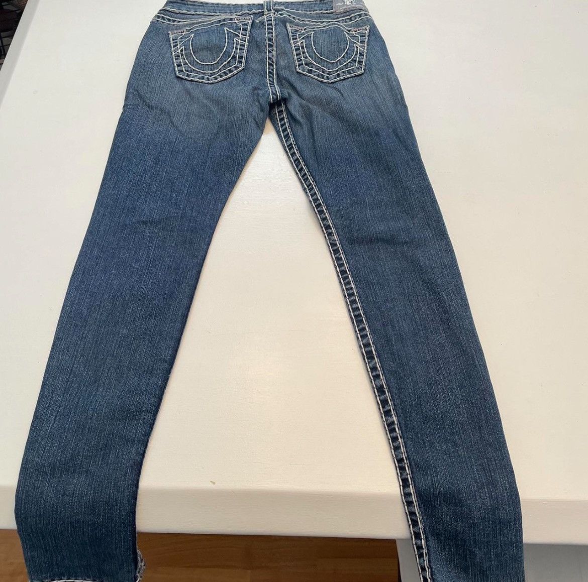True Religion True Religion Stella Super 7 Skinny Jean Size 30" / US 8 / IT 44 - 1 Thumbnail