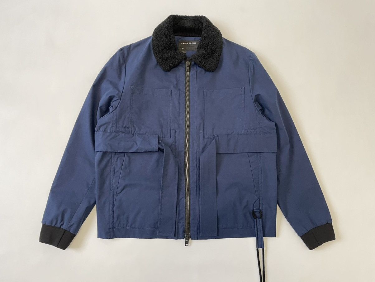 Craig Green Sherpa Collar Utility Work Jacket Size US S / EU 44-46 / 1 - 20 Thumbnail