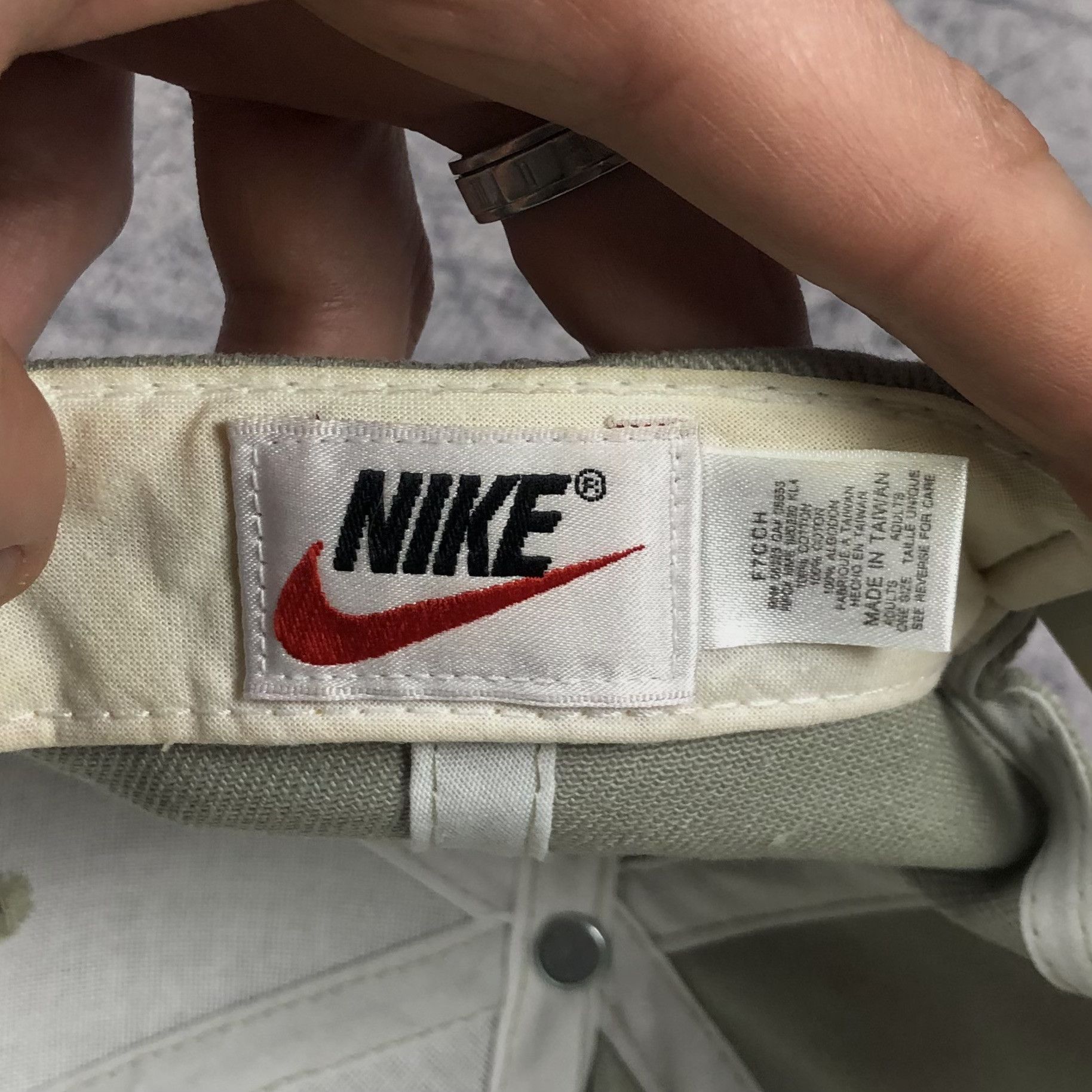 Nike 90s Nike Centre Swoosh Cap Size ONE SIZE - 8 Thumbnail