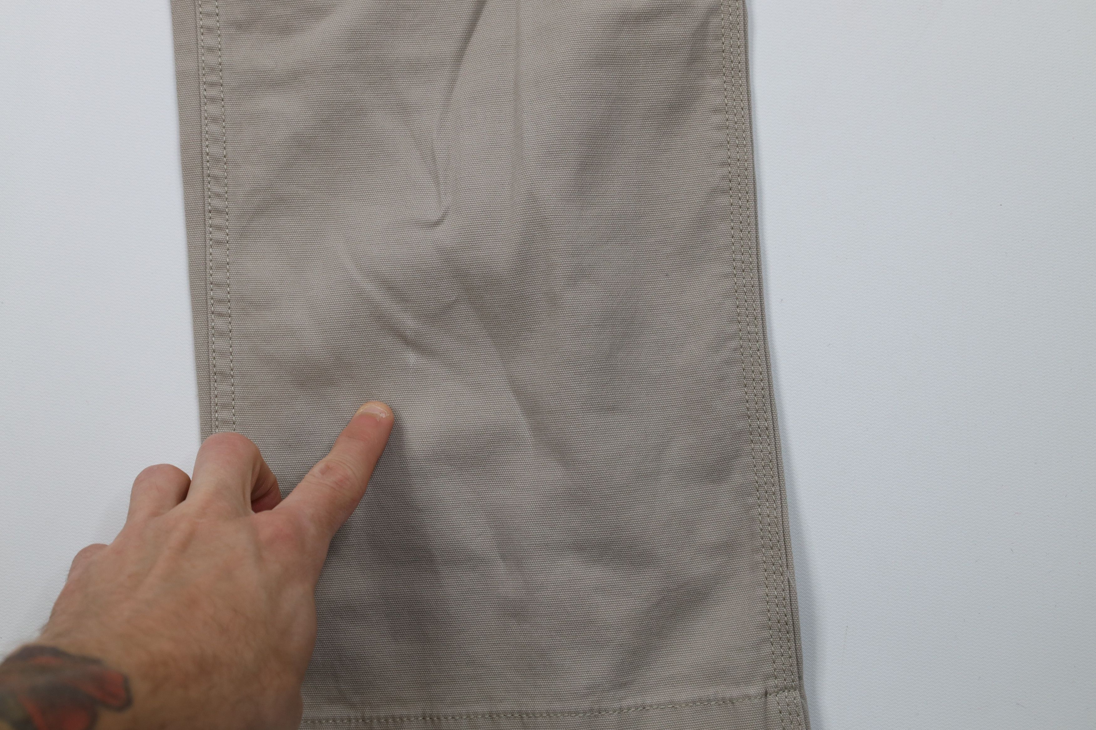 Carhartt Vintage Y2K Carhartt Fit Stretch Wide Leg Pants Beige Size US 34 / EU 50 - 5 Thumbnail