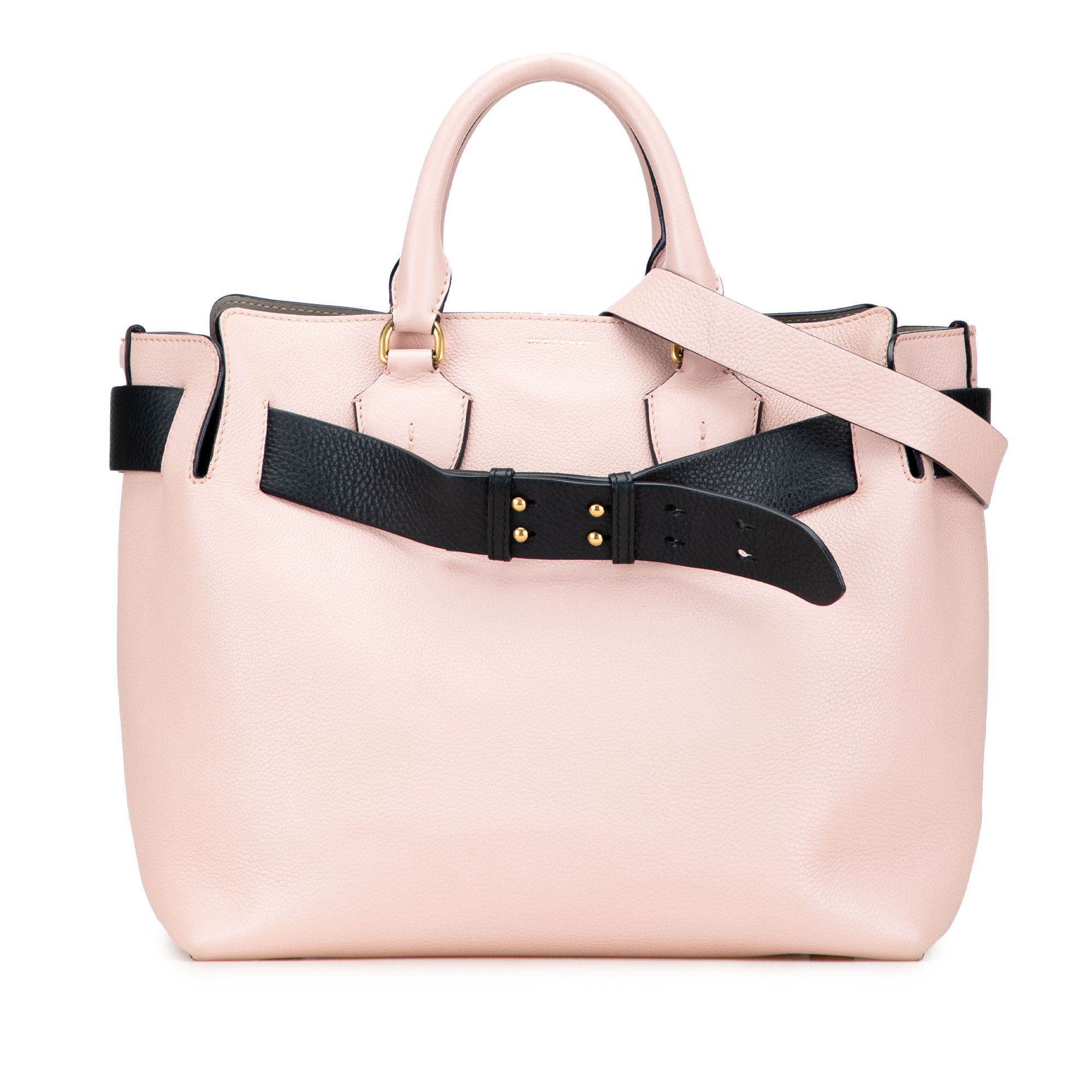 Burberry Medium Bicolor Leather Marais Belt Bag