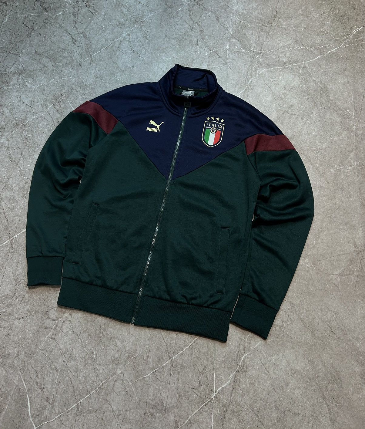 Puma × Vintage Puma Italia Vintage Football Zip Size US S / EU 44-46 / 1 - 2 Thumbnail