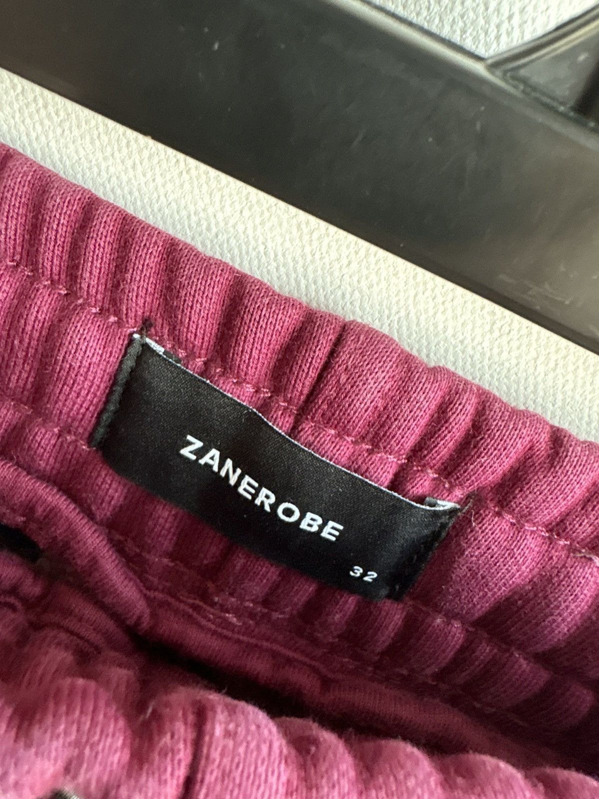 Zanerobe Zanerobe Burgundy Joggers Sweatpants Streetwear Hype Size US 32 / EU 48 - 9 Thumbnail