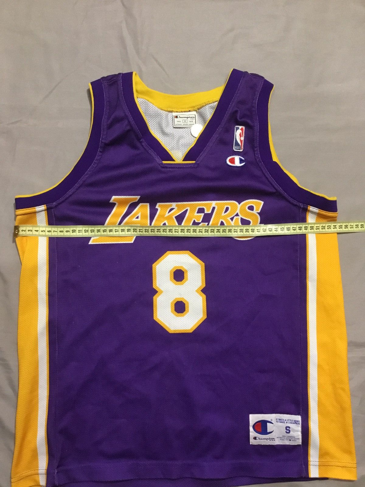 Champion Los Angeles Lakers #8 Kobe Bryant NBA Basketball Jersey Size US S / EU 44-46 / 1 - 7 Thumbnail