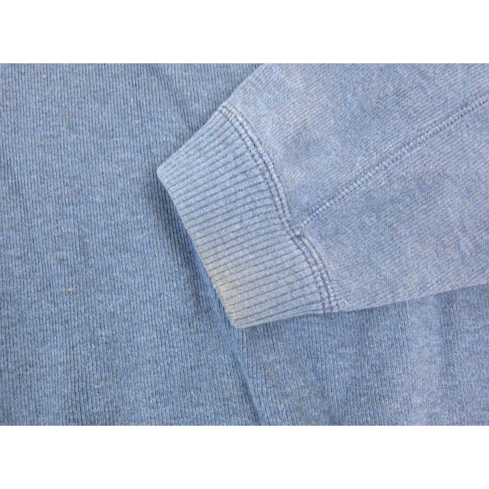 Tommy Bahama Tommy Bahama Sweater Mens L Blue Reversible 1/4 Zip Knit Cotton Casual Knitwear Pullover Size US L / EU 52-54 / 3 - 3 Thumbnail