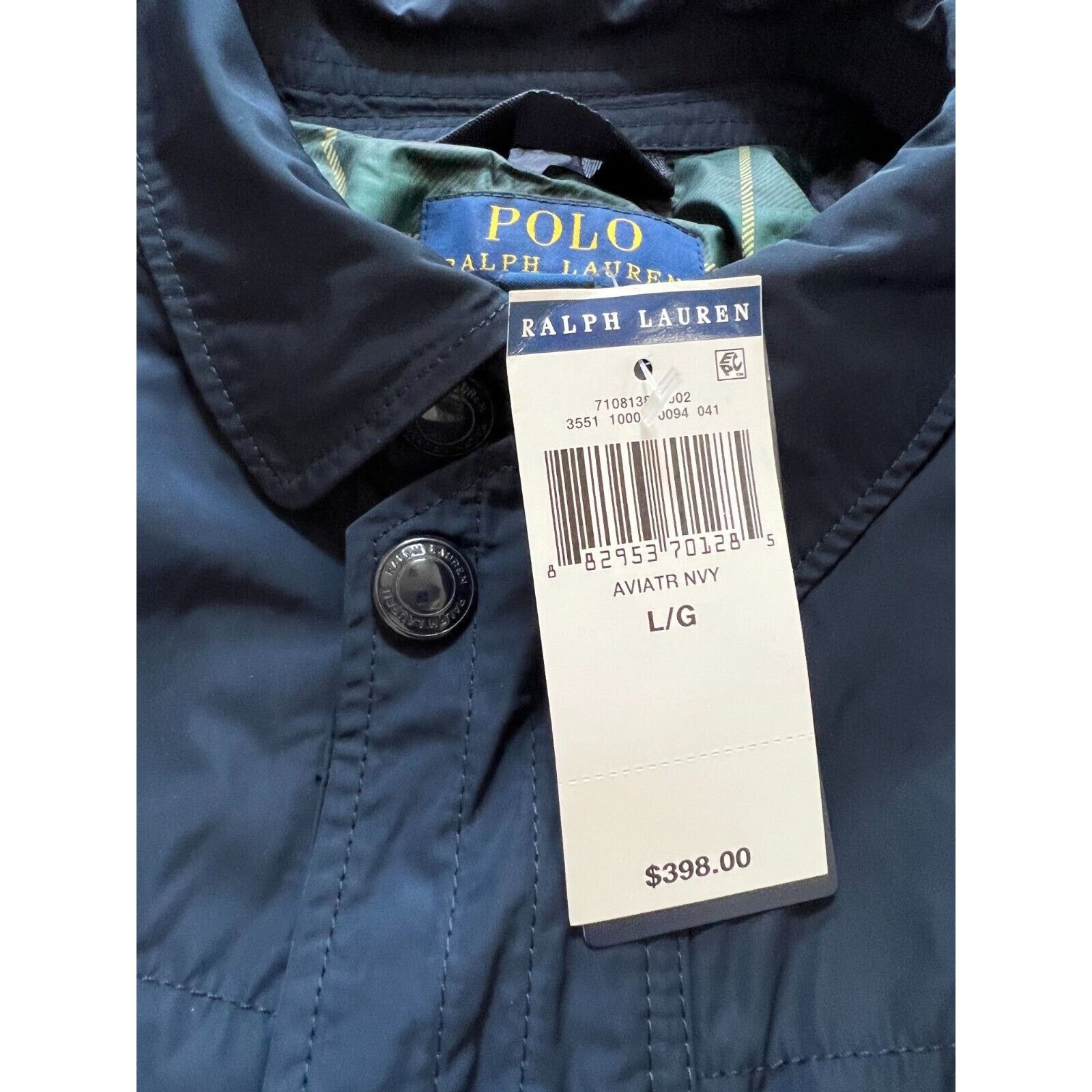 Polo Ralph Lauren Polo Ralph Lauren Multi Pocket Aviatr Navy Jacket Men Size L Size US L / EU 52-54 / 3 - 4 Thumbnail