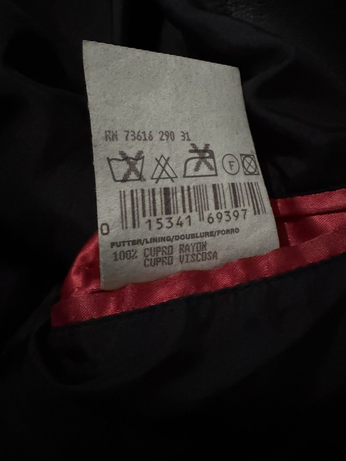Hugo × Hugo Boss HUGO BOSS LAMB LEATHER CUPRO LOUIS BLAZER SPORTS COAT JACKET Size 42S - 4 Thumbnail
